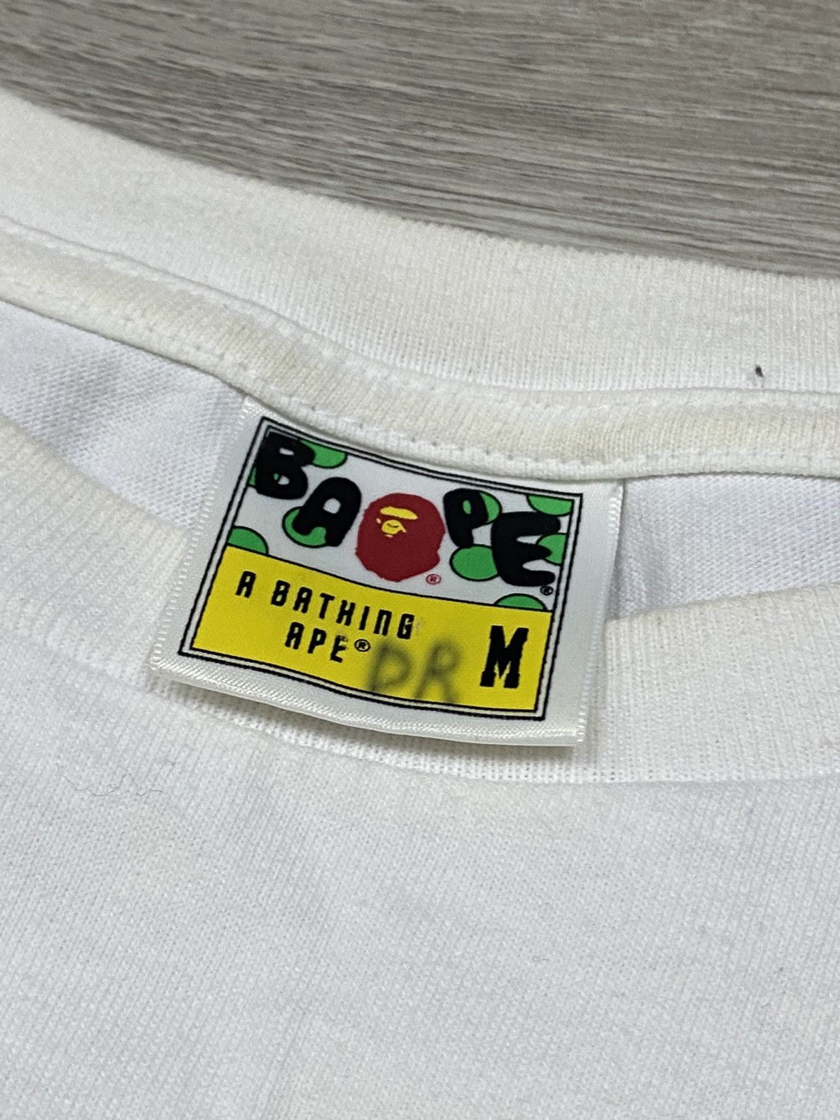 Bape Bape Ape face sta t-shirt Size US M / EU 48-50 / 2 - 5 Thumbnail