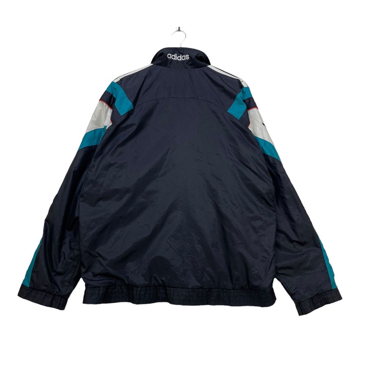 Adidas × Vintage Vintage 90s Adidas Raglan Light Jacket Size US M / EU 48-50 / 2 - 2 Thumbnail
