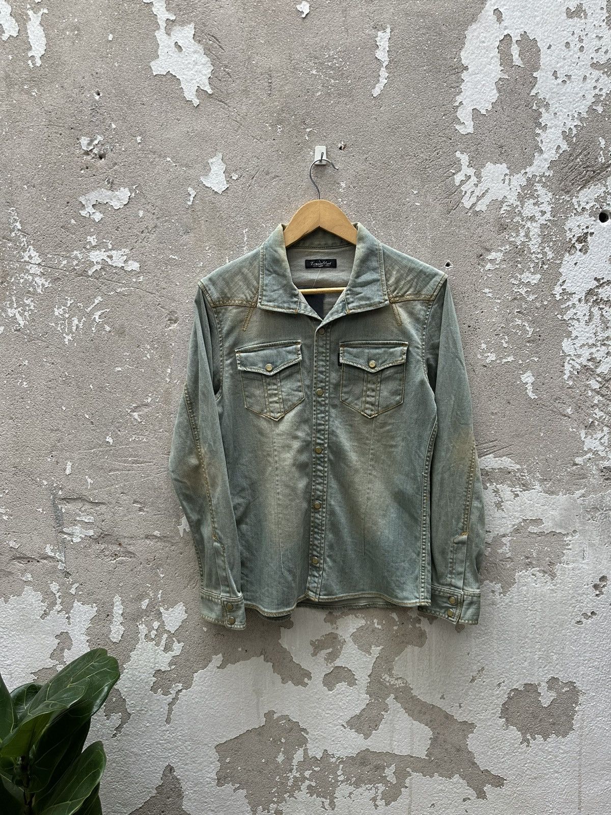 open dich スカジャン Japanese Brand × Workers 🔥90's Denim Work Jacket Union Made