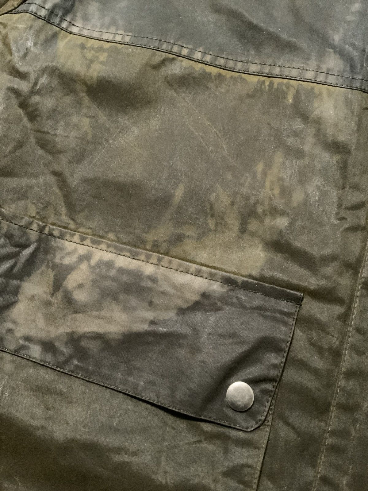 Zara Zara Work Wax Coated Field Corduroy Collar Utility Jacket Size US XL / EU 56 / 4 - 7 Thumbnail