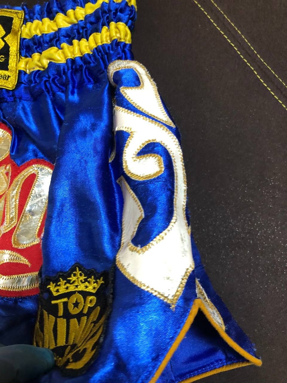 Vintage Muay Thai Boxing Shorts BS KickBoxing MMA Shorts Size US 30 / EU 46 - 17 Thumbnail