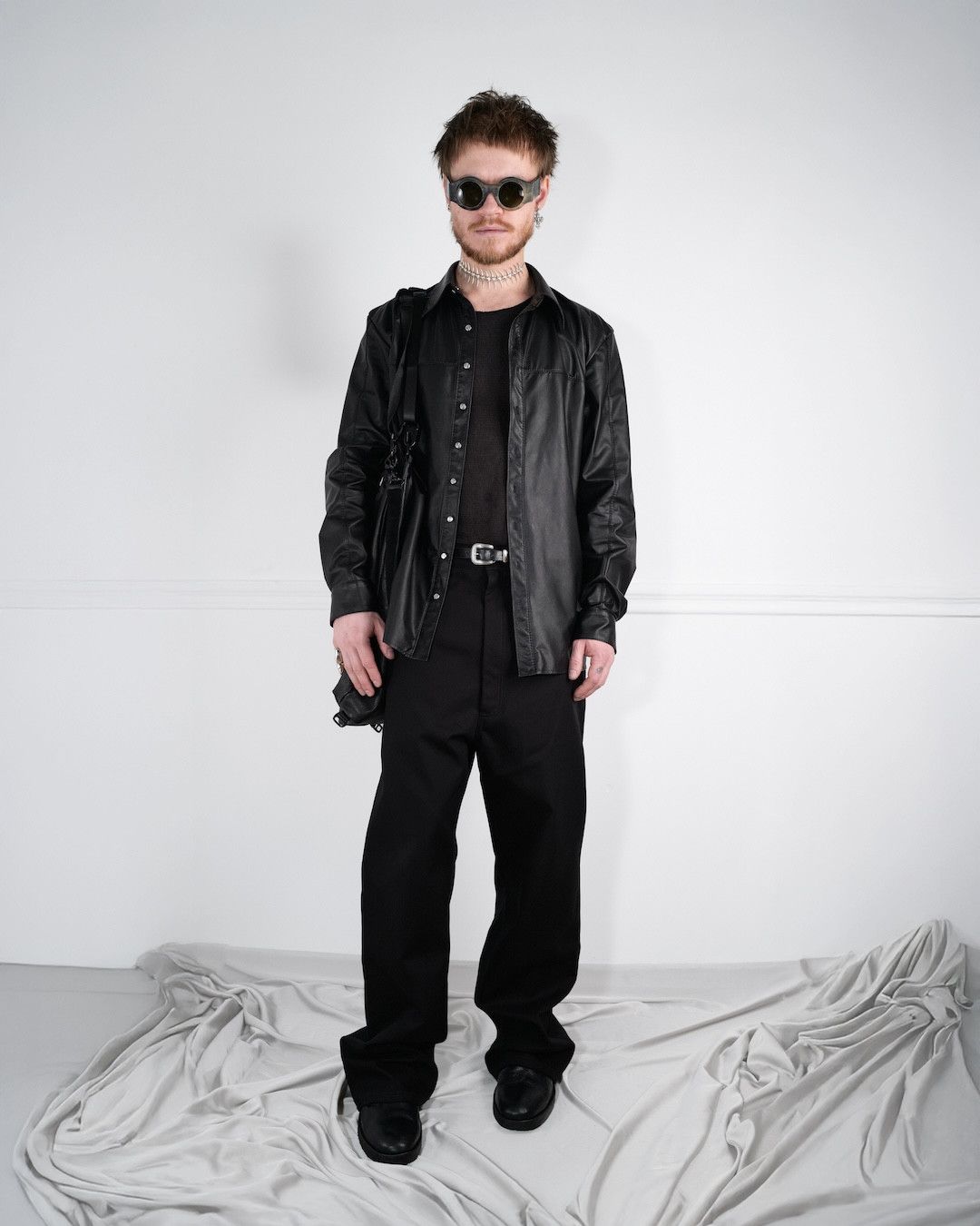 NKTRMNV KANGAROO LEATHER SHIRT