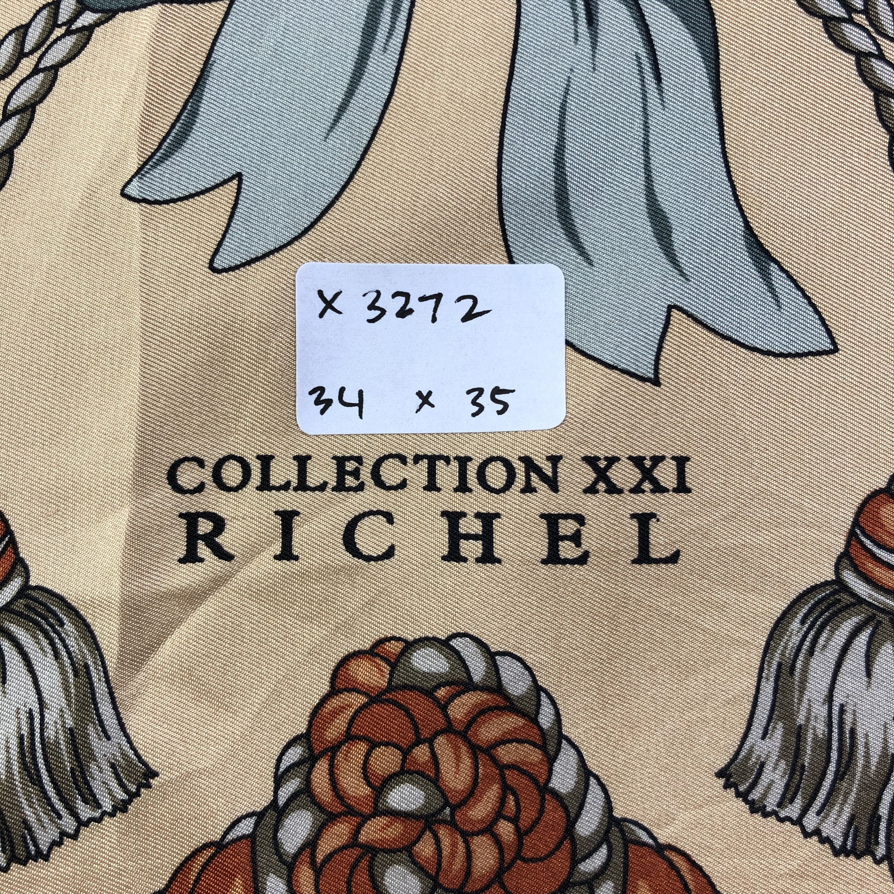 Vintage Vintage Richel Silk Scarf Size ONE SIZE - 7 Thumbnail
