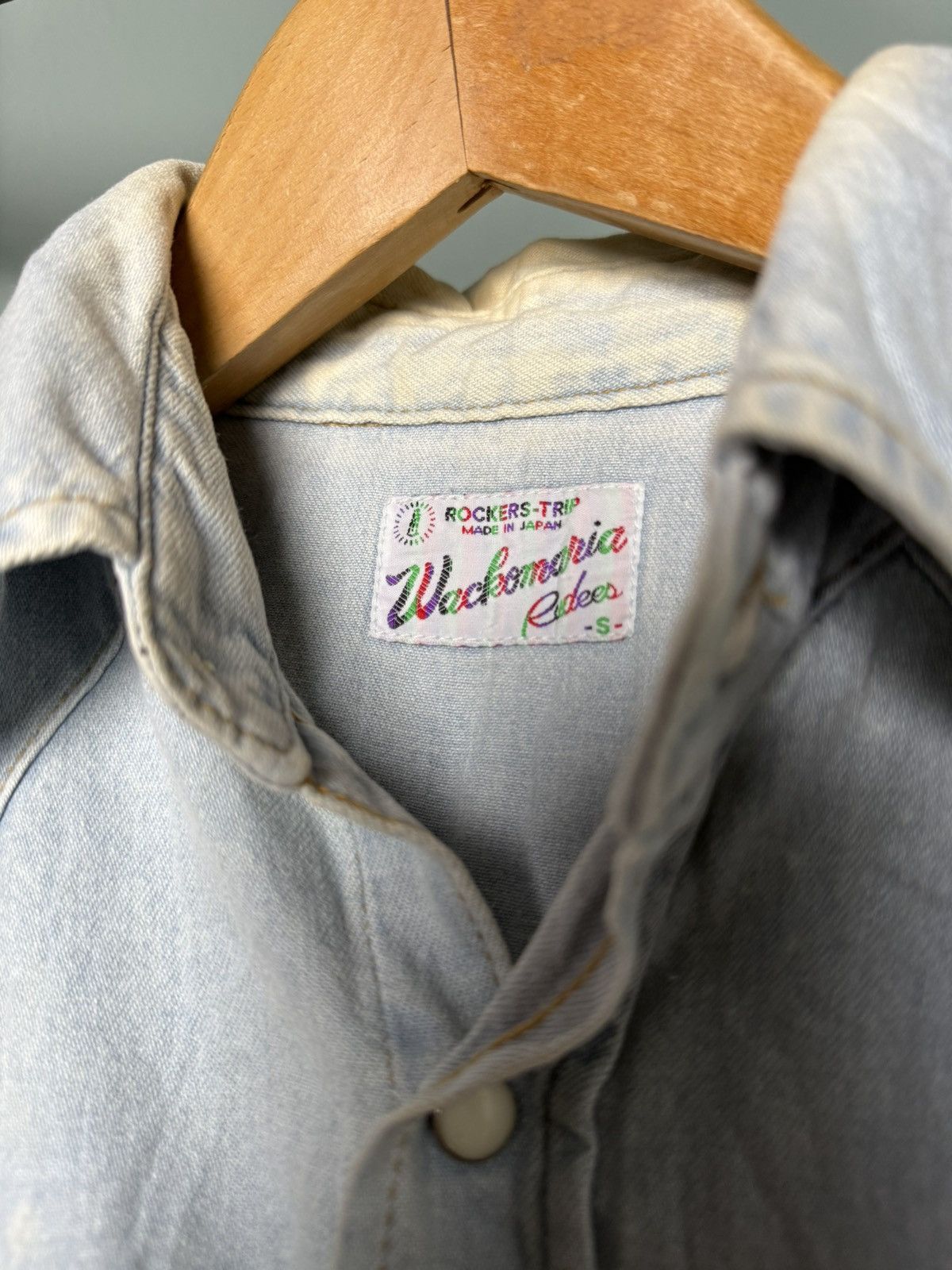 Wacko Maria WACKO MARIA GUILTYPARTIES DENIM LONGSLEEVE BUTTON VINTAGE Size US S / EU 44-46 / 1 - 5 Thumbnail