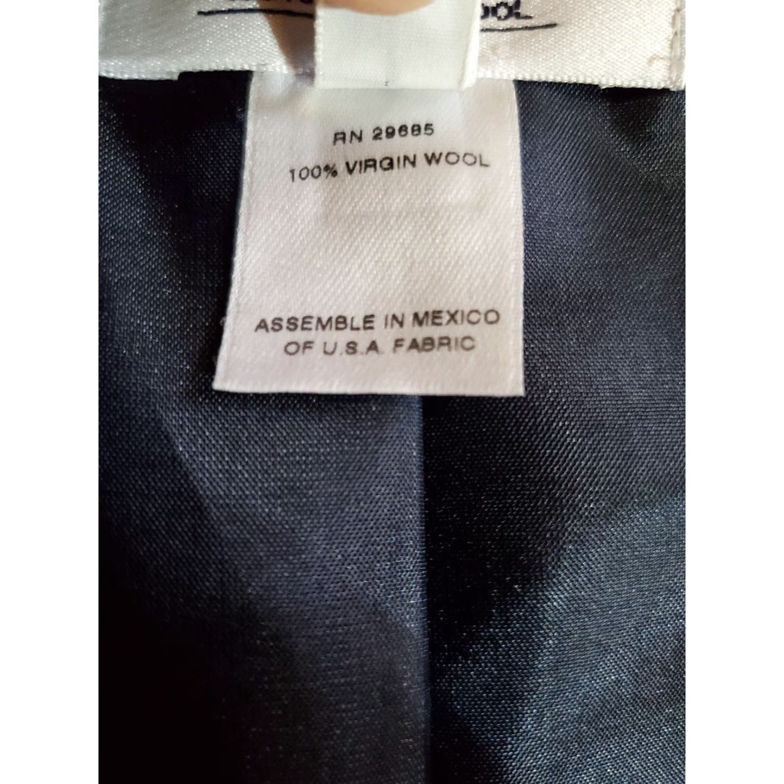 Pendleton VINTAGE Pendleton Signature Blazer Navy Blue One-Button Front Womens Sz 16W Size XXL / US 16-18 / IT 52-54 - 5 Thumbnail