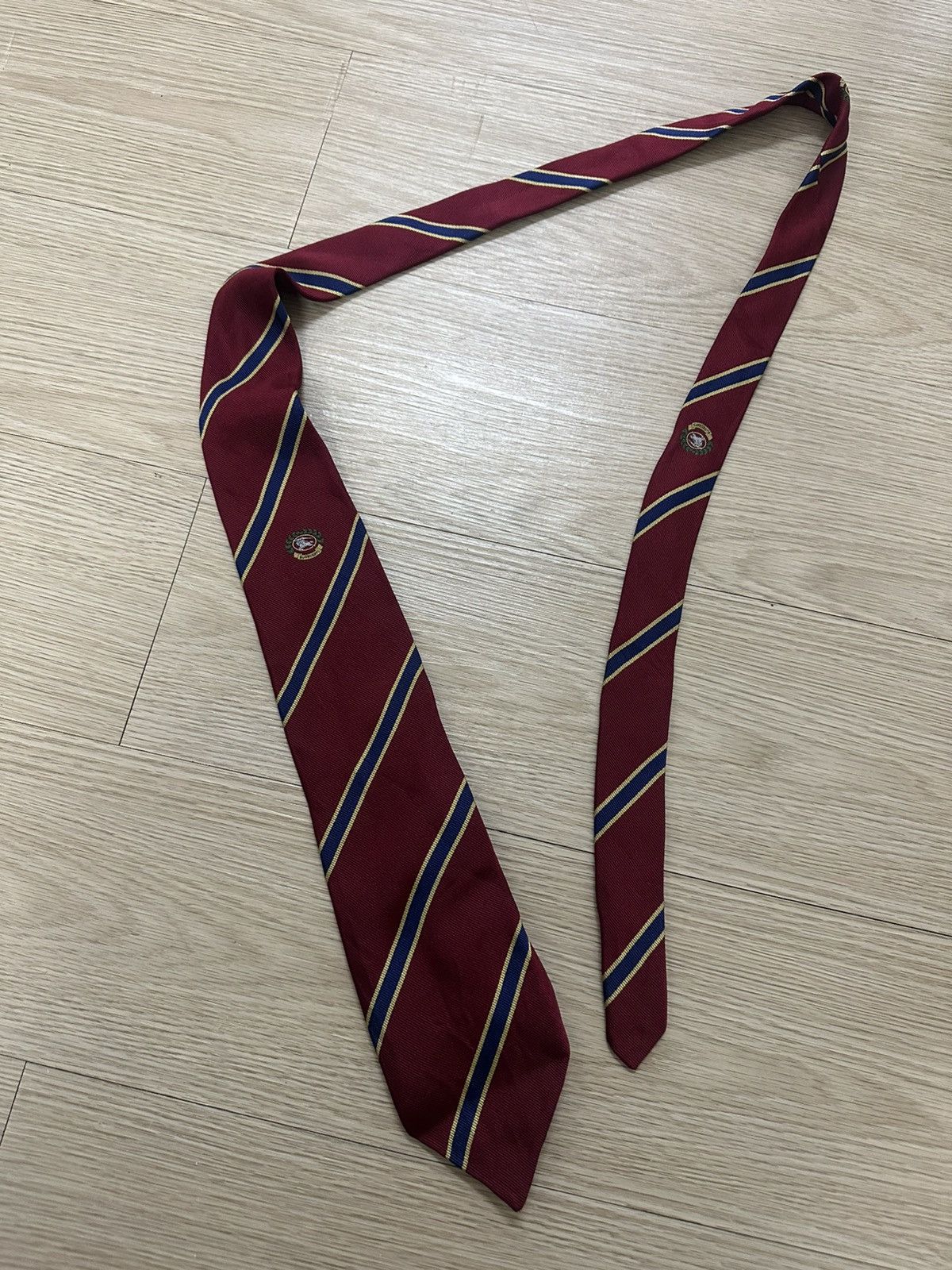 Burberry Beautiful Burberry Made In England Pure Silk Neck Tie Size ONE SIZE - 6 Thumbnail