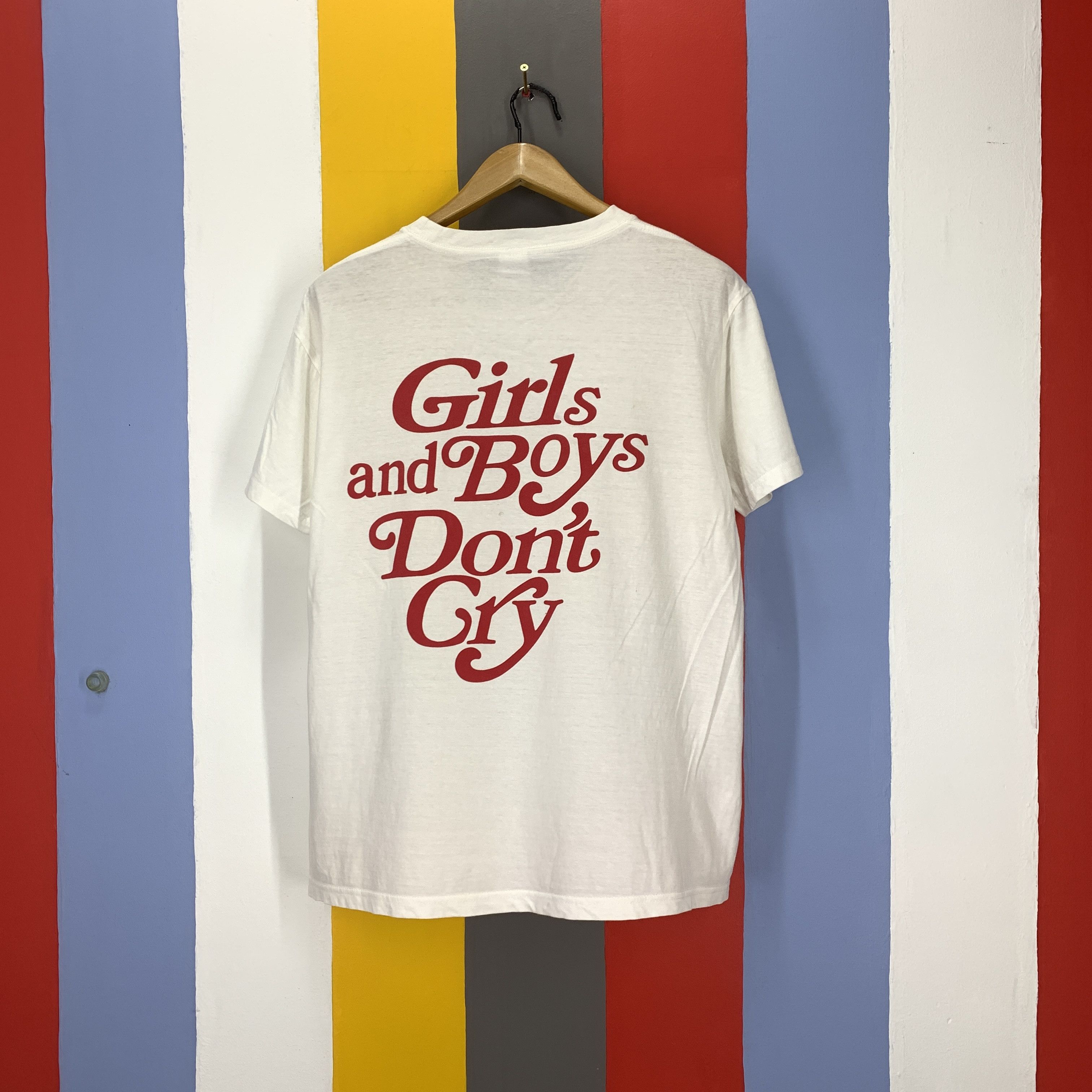 Other GIRLS AND BOYS DONT CRY Crew Neck T Shirt #1791/07 Size US L / EU 52-54 / 3 - 1 Thumbnail