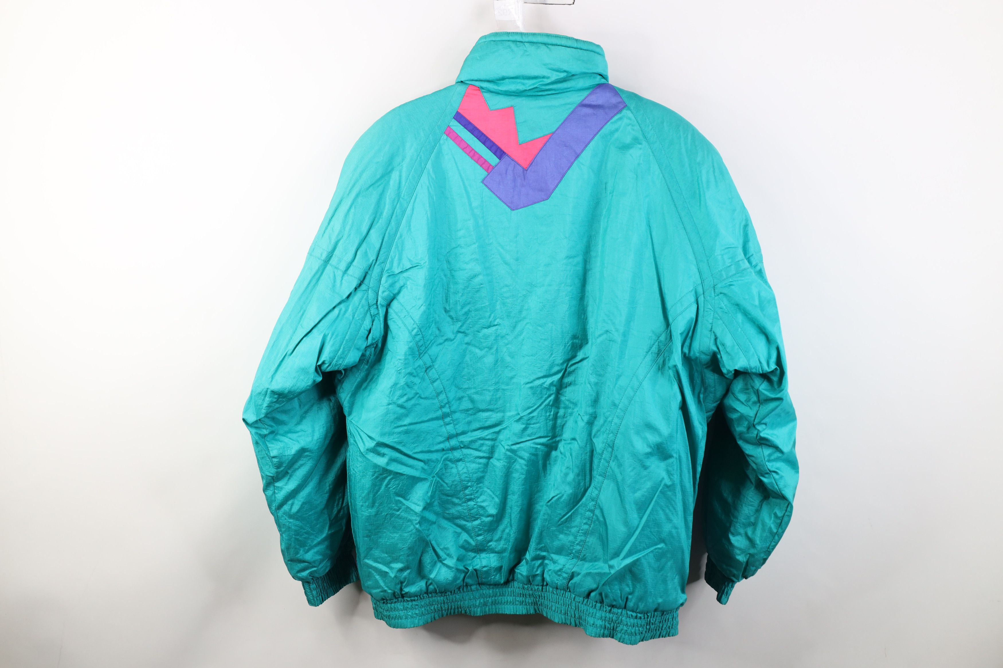 Vintage Vintage 90s Streetwear Block Ski Snowboard Puffer Jacket Size L / US 10 / IT 46 - 14 Thumbnail