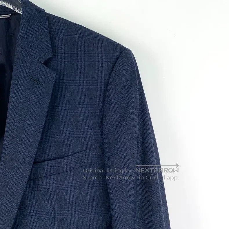 Dior Dior Dark blue wool lapel single-breasted long-sleeved sui Size 44R - 3 Thumbnail