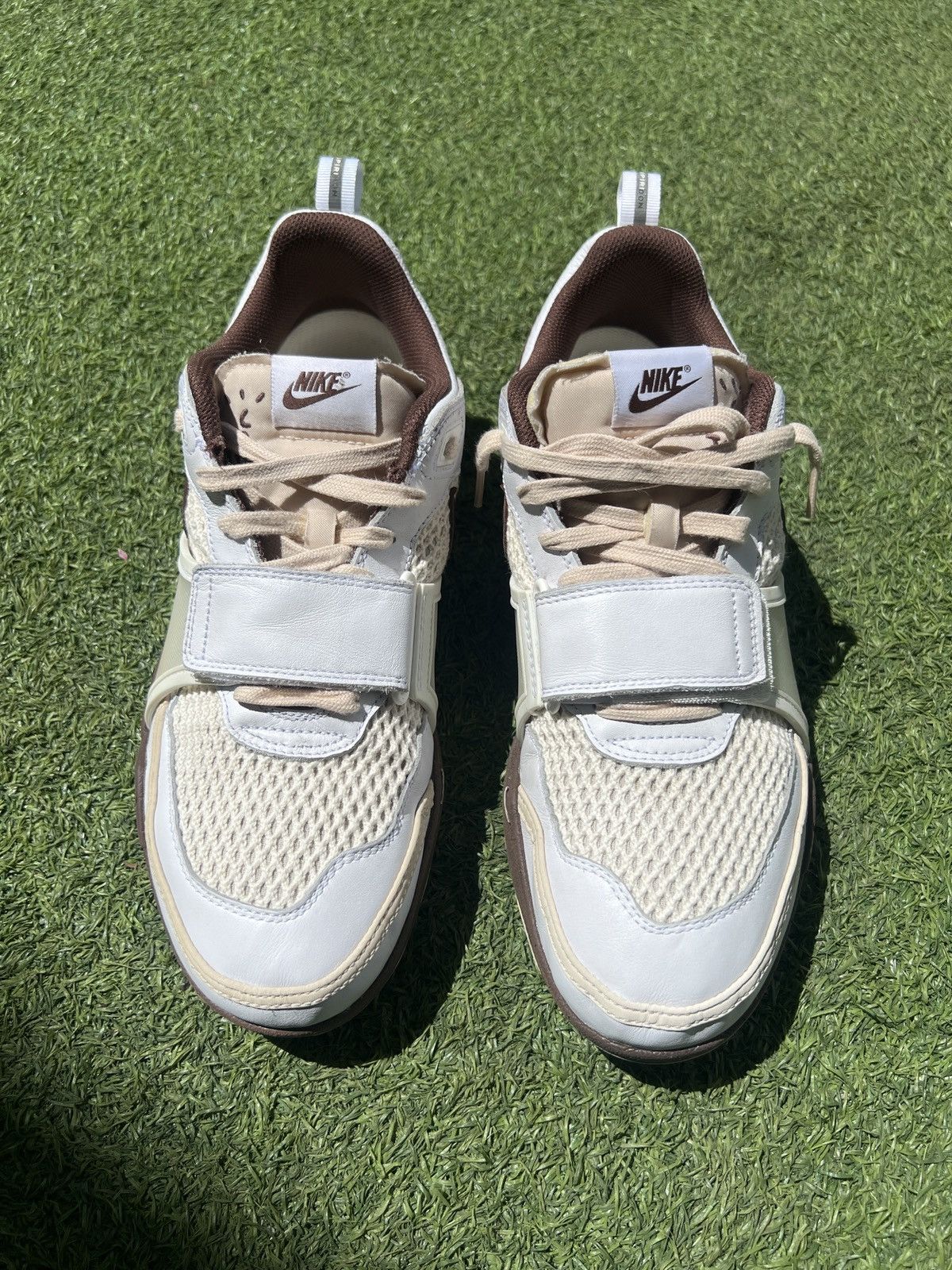 Nike × Travis Scott 🌵TRAVIS SCOTT X NIKE ZOOM FIELD JAXX (HQ3073 100 Size US 12 / EU 45 - 3 Thumbnail