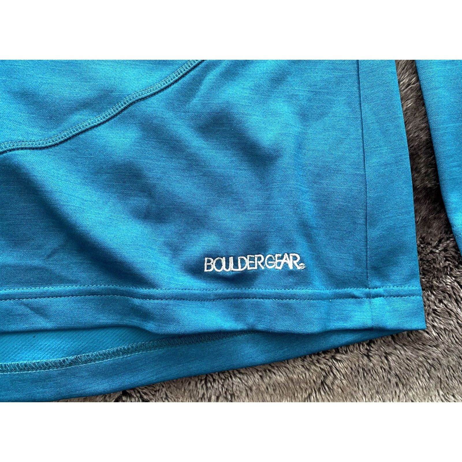 Vintage Aspen Ski Resort Women's XL 1/4 Zip Blue Windbreaker Skiing Snowboarding NWT Size XL / US 12-14 / IT 48-50 - 3 Thumbnail