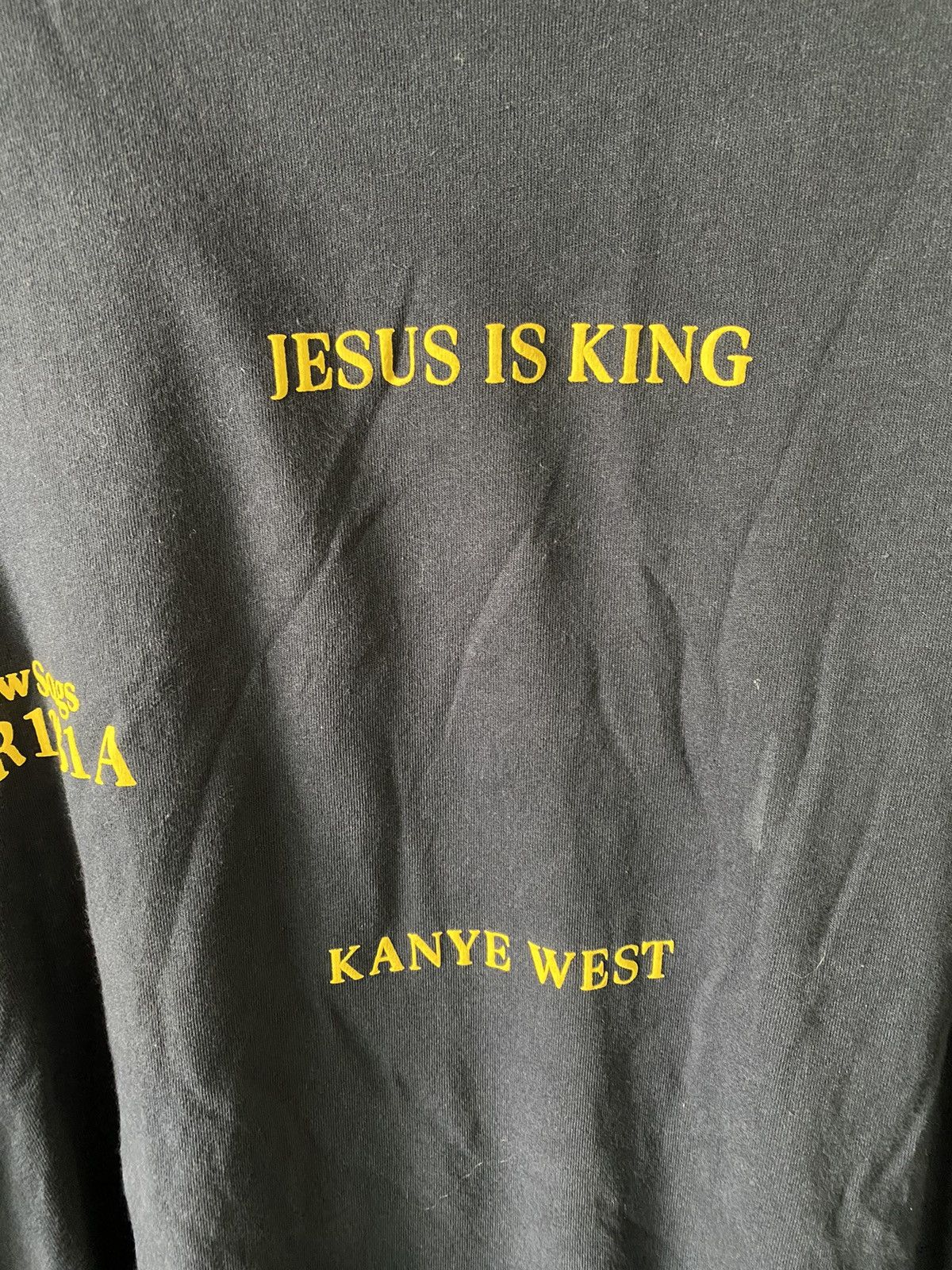 Kanye West Jesus Is King Album 2019 T-Shirt – Unisex Blue Cotton – Sizes S-4XL
