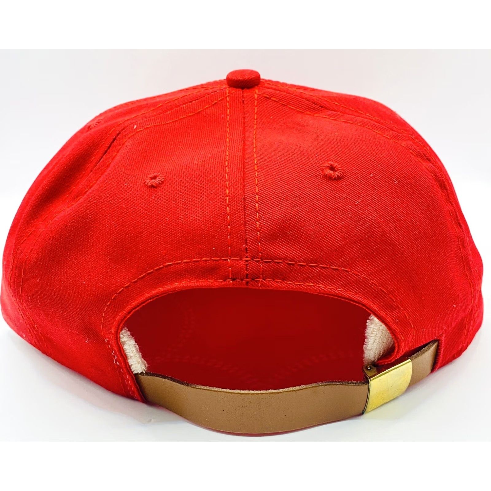 Vintage VINTAGE Snap-Back Baseball Cap Men Red Sibley Corp Adjustable Hat Cap Canvas Cotton Polyester USA Logo 90s? Size ONE SIZE - 4 Thumbnail