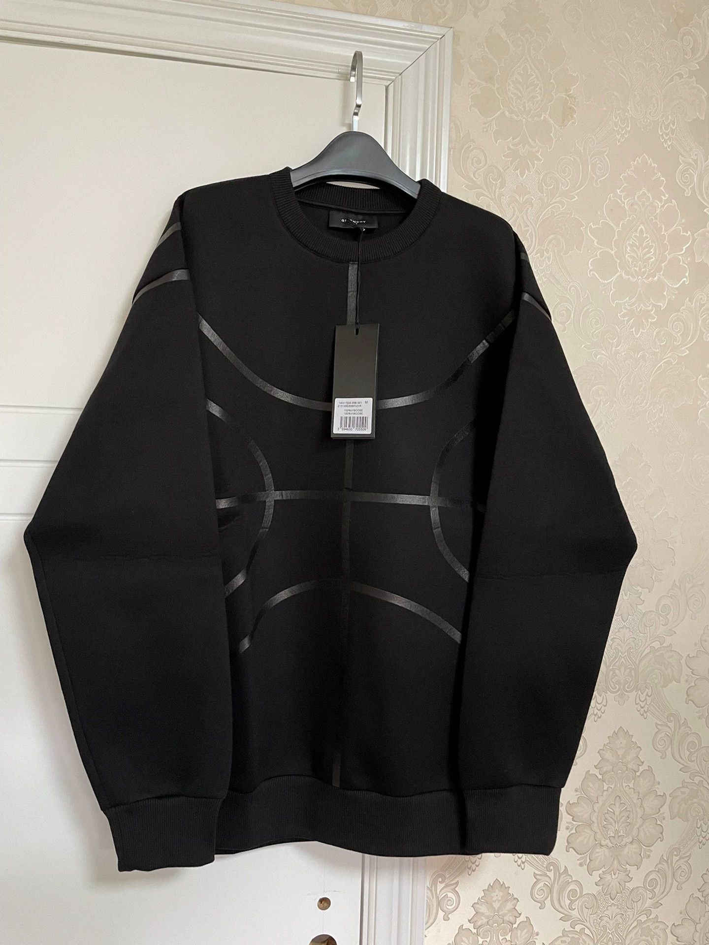 Givenchy Givenchy Space Cotton Striped Crew OS M Runway New Size US M / EU 48-50 / 2 - 3 Thumbnail