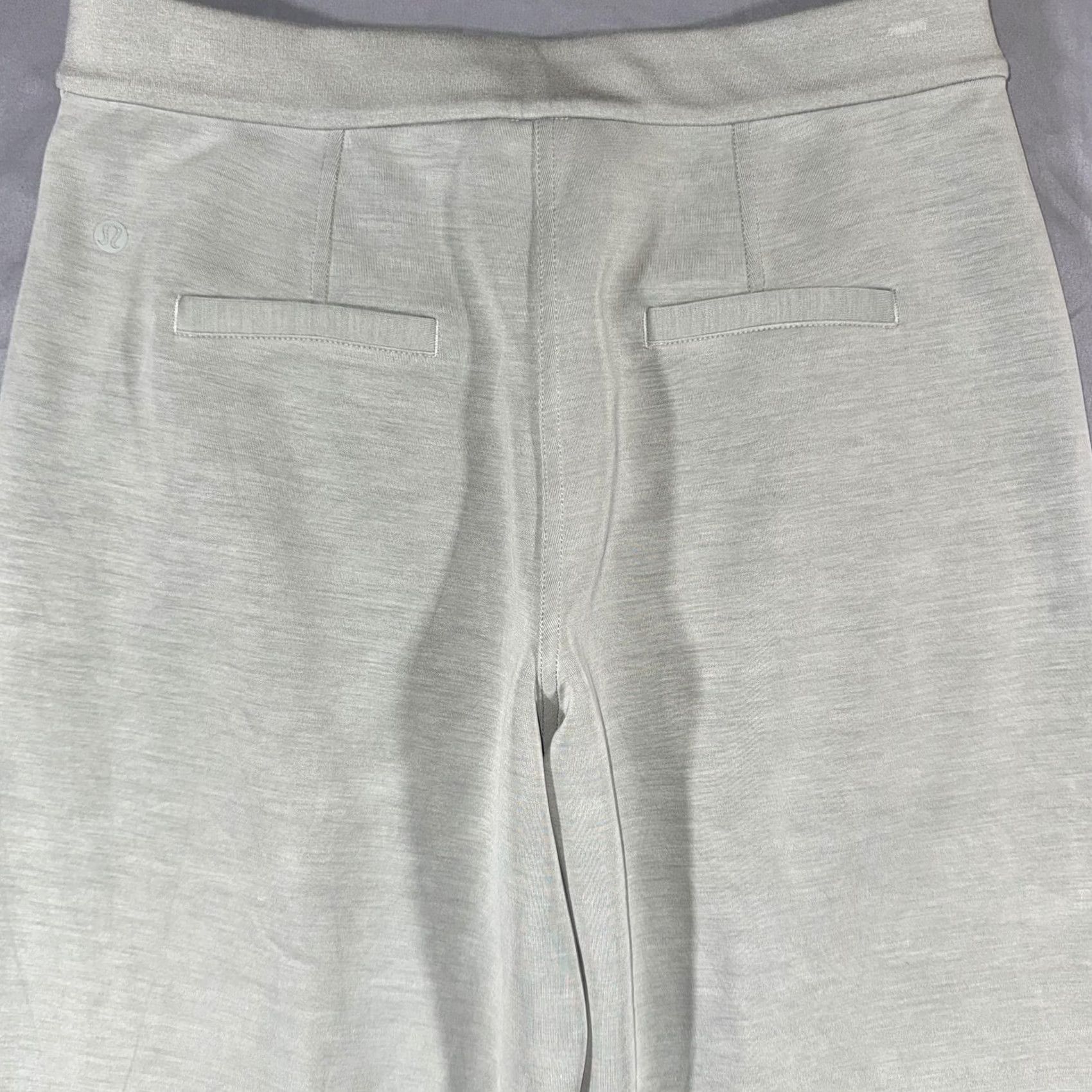 Lululemon Lululemon Pants Women's Small Gray Straight Leg Knit Lounge Sweatpants Pockets Size 28" / US 6 / IT 42 - 5 Thumbnail