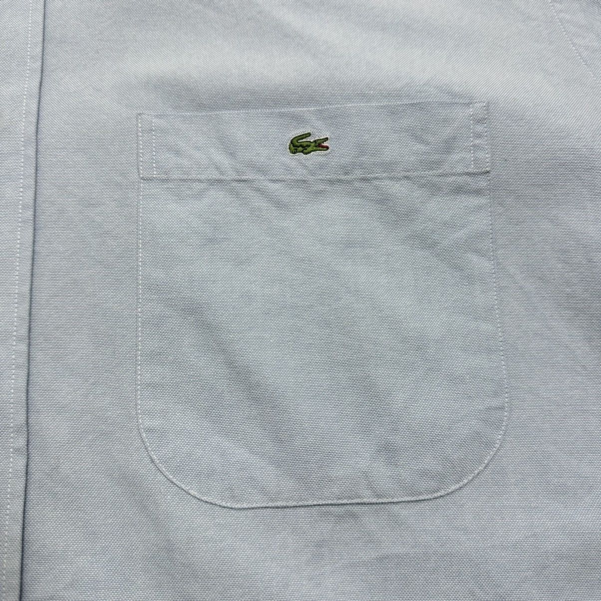 Lacoste Vintage Lacoste Short Sleeve Button Up Classy Shirt Size US XL / EU 56 / 4 - 10 Thumbnail
