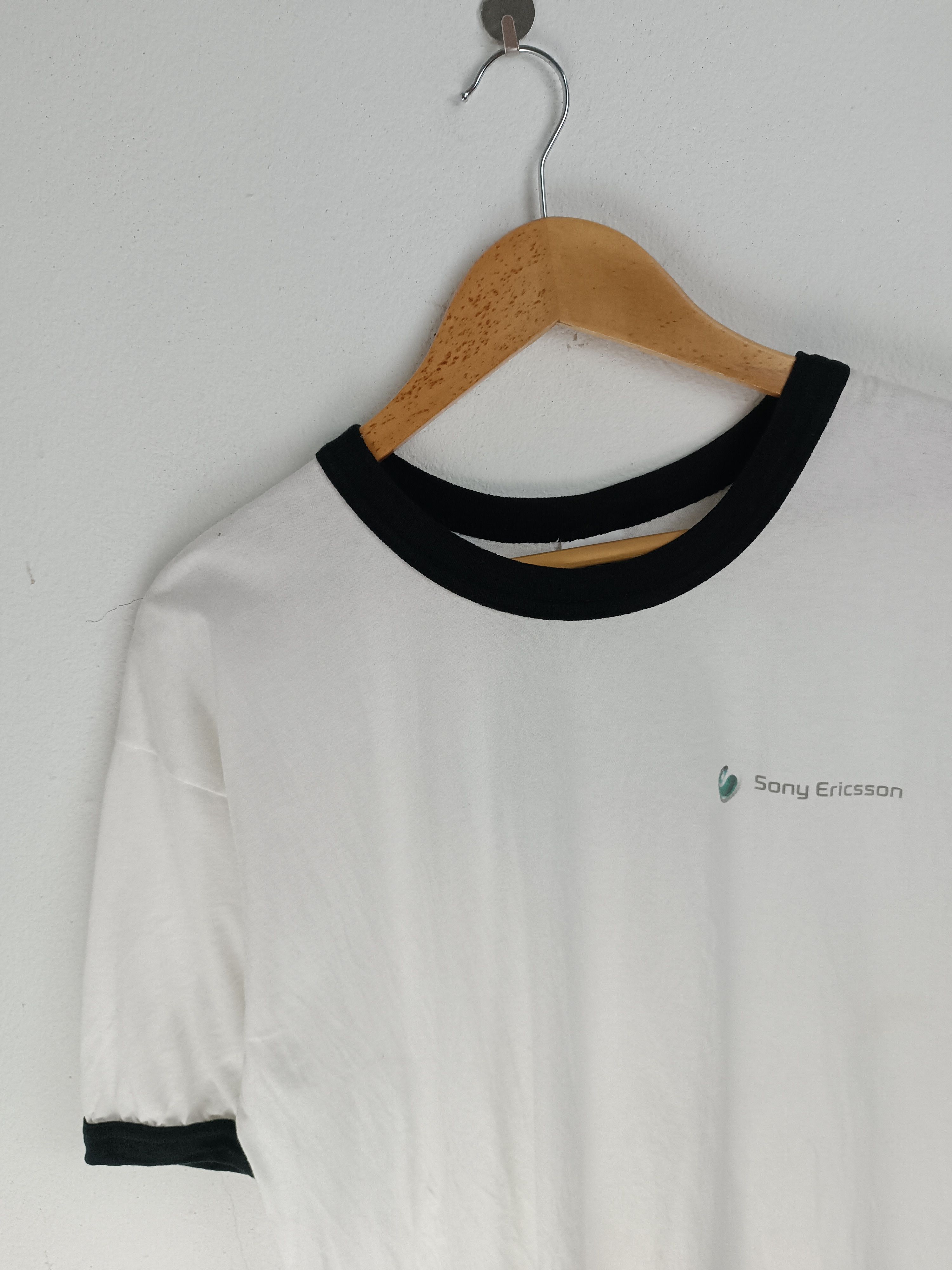 Sony VINTAGE Y2K SONY ERICSON RINGER PROMO TEE nokia motorola Size US L / EU 52-54 / 3 - 5 Thumbnail