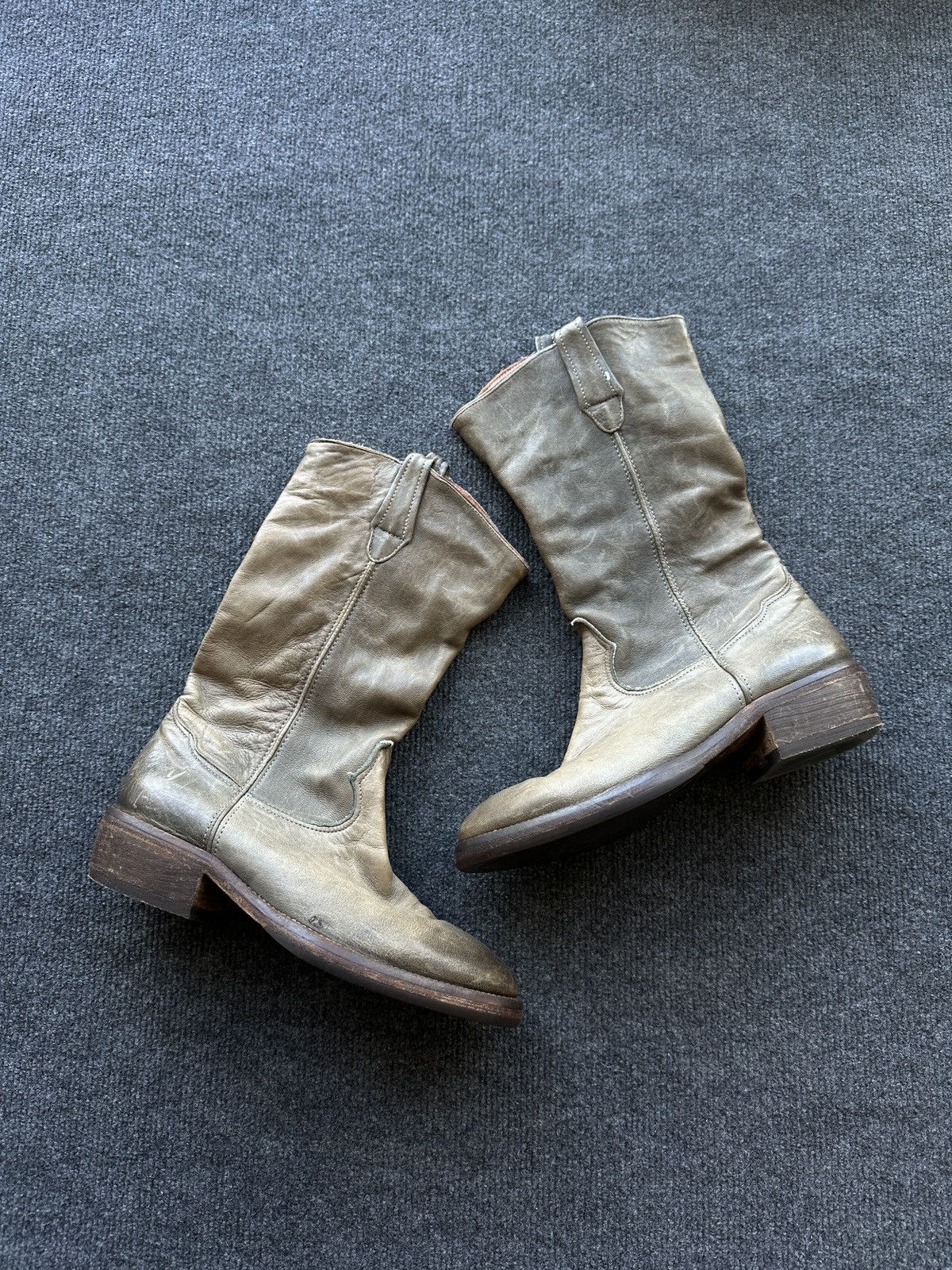 Other RARE🚨 CATARINA MARTINS LUXURY HIGH BOOTS WOMEN LEATHER Size US 8 / IT 38 - 1 Thumbnail