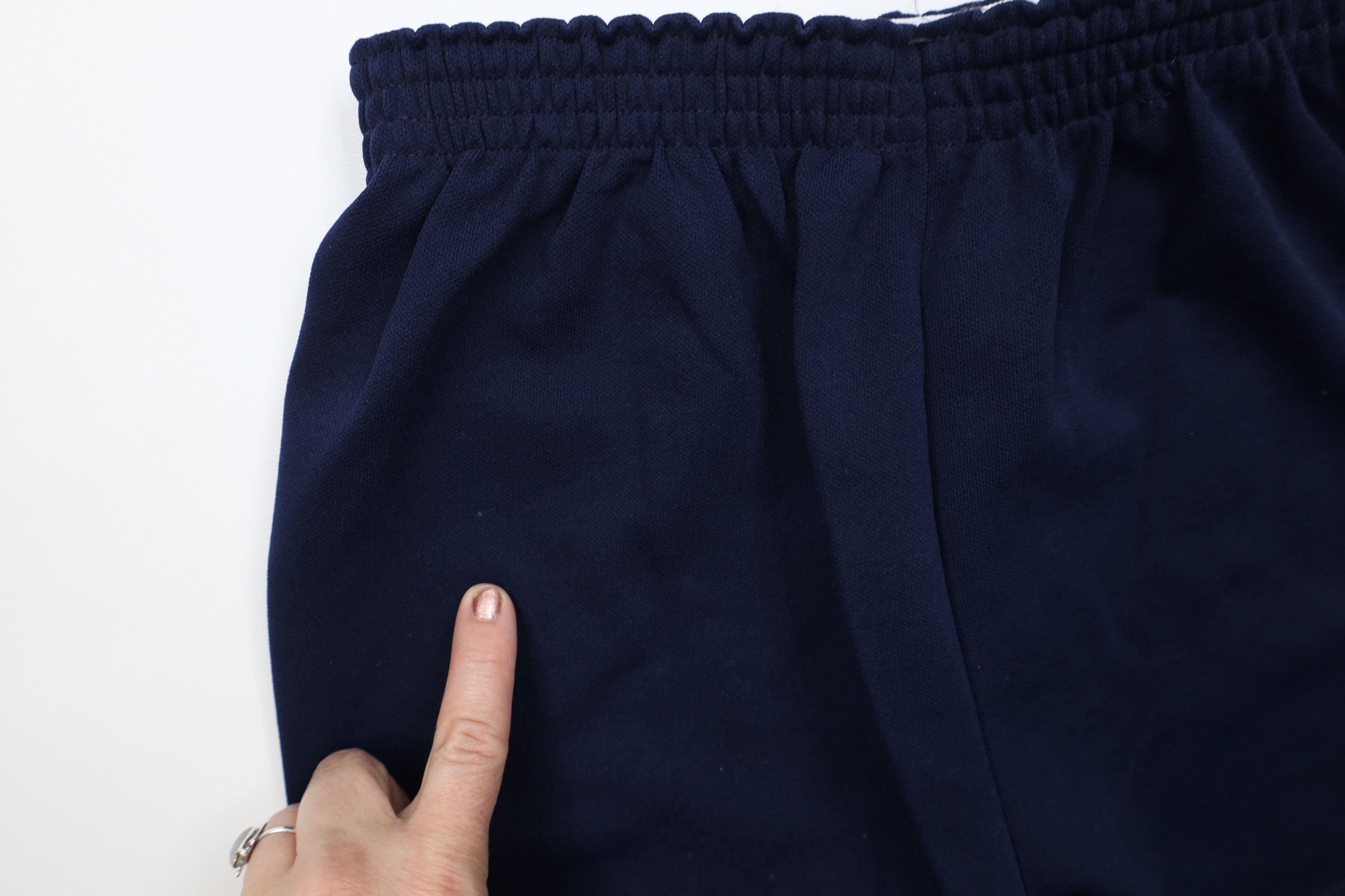 Vintage Vintage 70s Streetwear Jogging Soccer Shorts Blue USA Size 22" - 12 Thumbnail