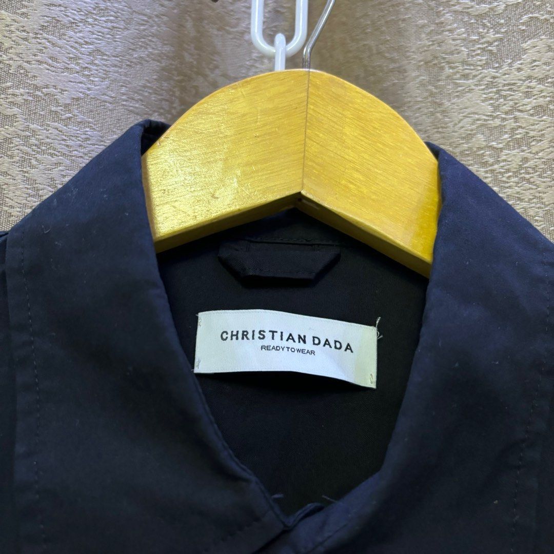 Christian Dada × Japanese Brand × Seditionaries Christian Dada Pocket Zipper Buttons Ups checkered sleeves Size US S / EU 44-46 / 1 - 2 Thumbnail