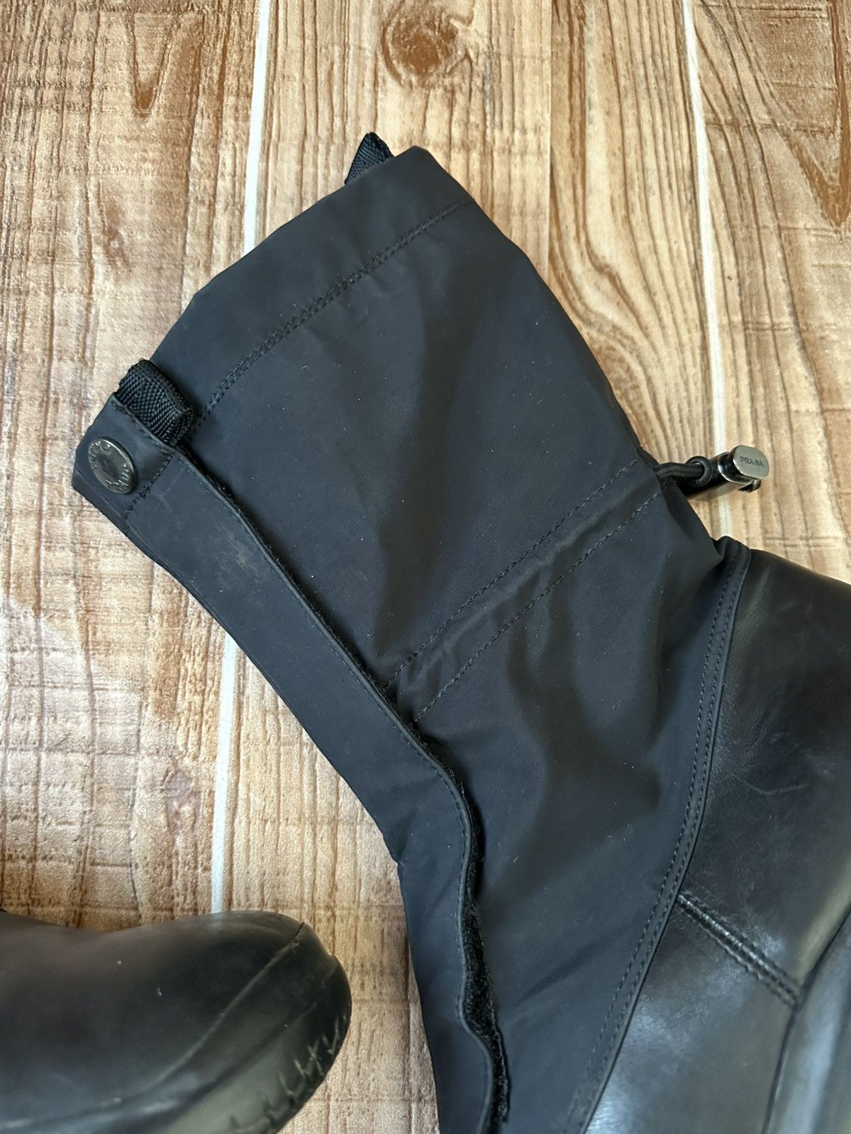 Prada Prada FW 1999 Boots - Black leather Boots Size US 7 / EU 40 - 8 Thumbnail