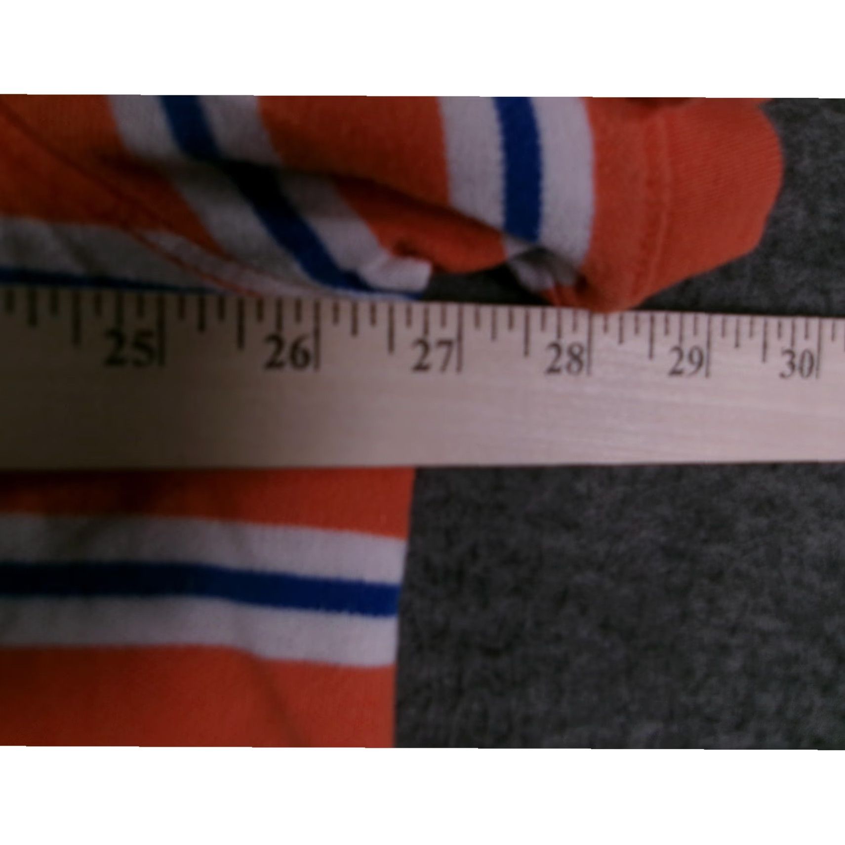 Croft & Barrow Croft Barrow Polo Shirt Men XL Orange Striped Signature Polo Casual Classic Breathable 100% Cotton Button Collared Size US XL / EU 56 / 4 - 3 Thumbnail