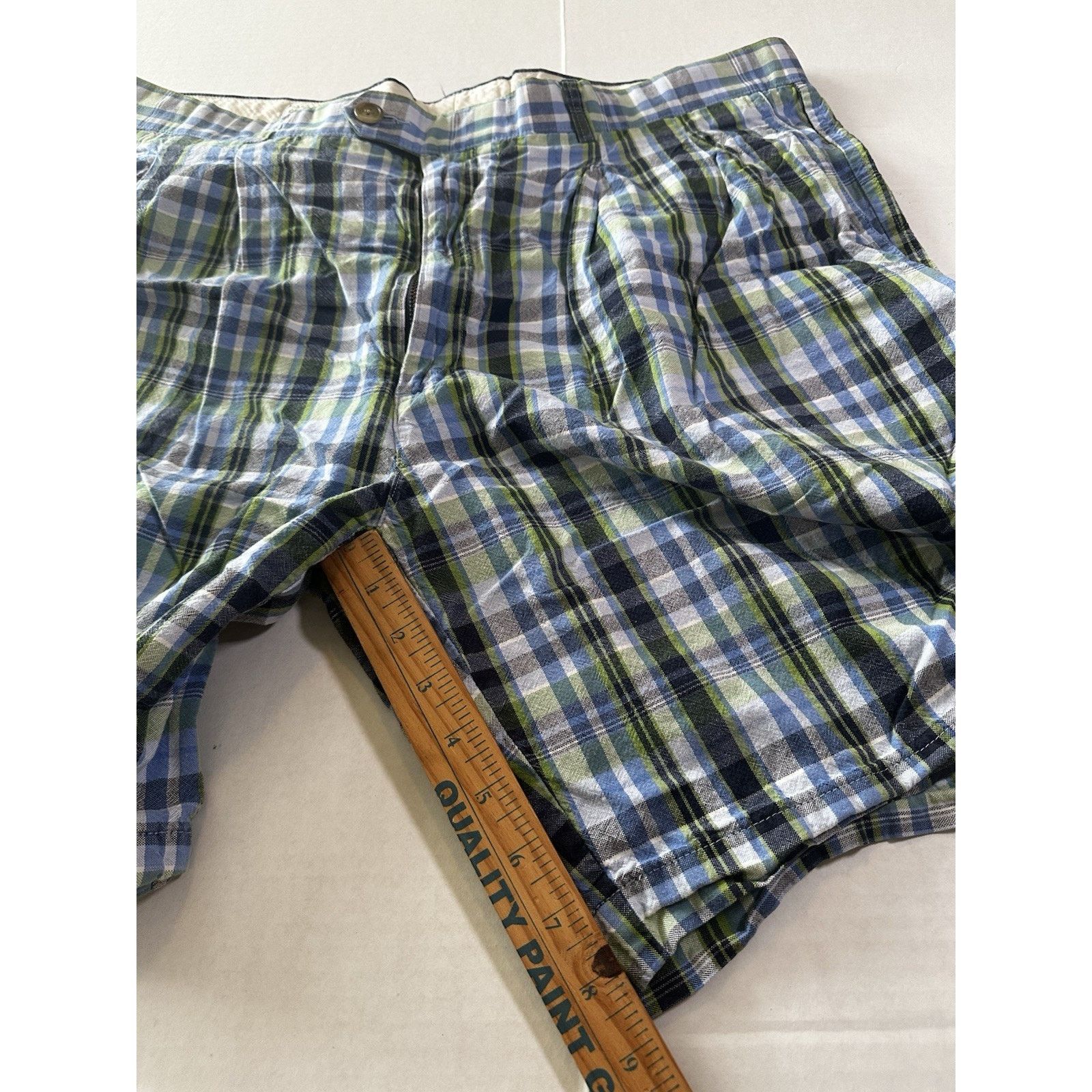 Cutter & Buck Cutter & Buck Chino Shorts Sz40 Blue Plaid Gorpcore Outdoor Size US 40 / EU 56 - 10 Thumbnail
