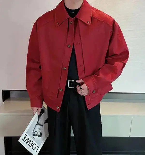 Other Kuriyama x Reia Full Zip Red Lightweight Jacket Size US M / EU 48-50 / 2 - 4 Thumbnail