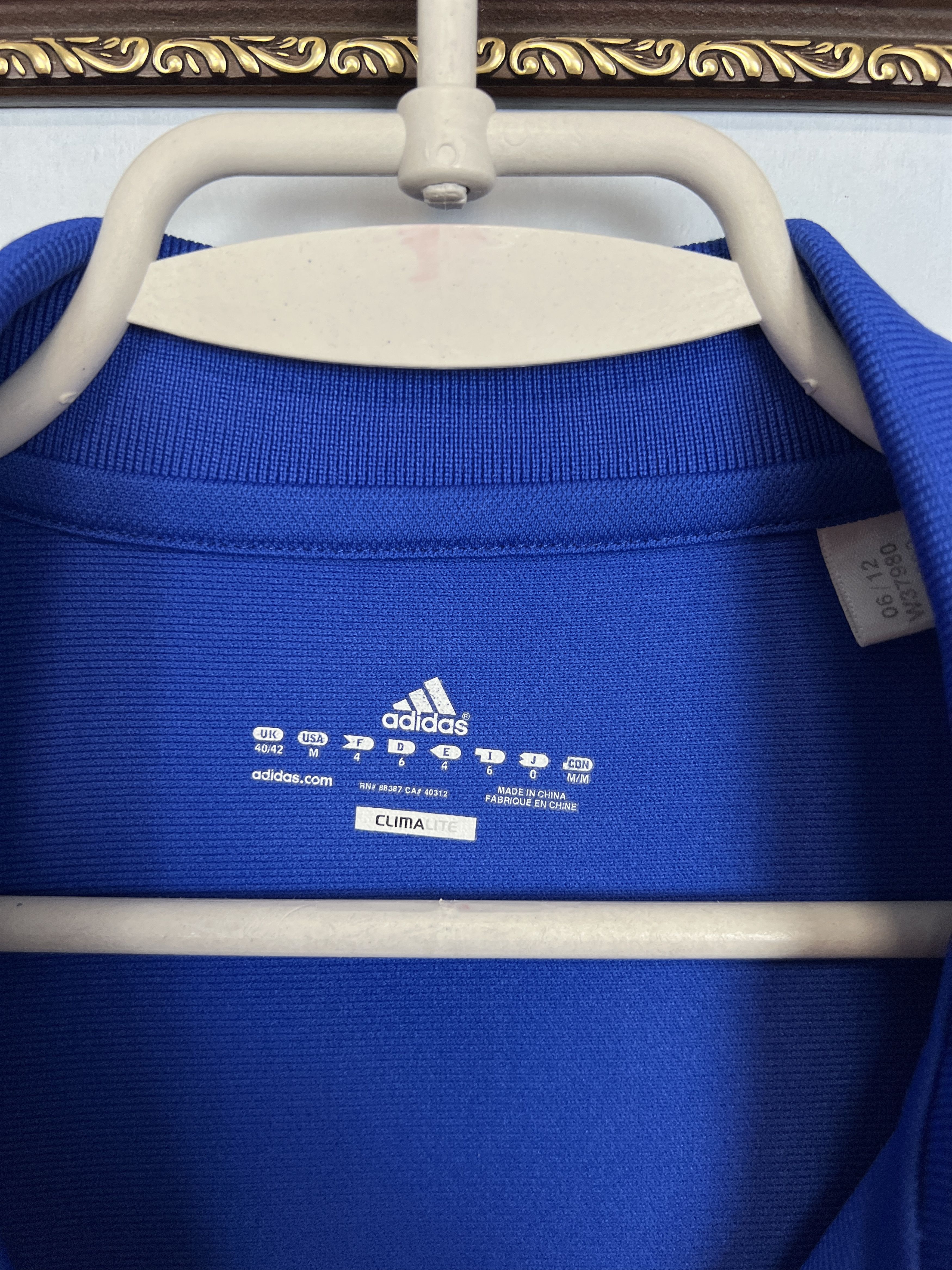 Adidas Vintage Chelsea Football Train Shirt Soccer Polo Tee Hype Size US M / EU 48-50 / 2 - 6 Thumbnail