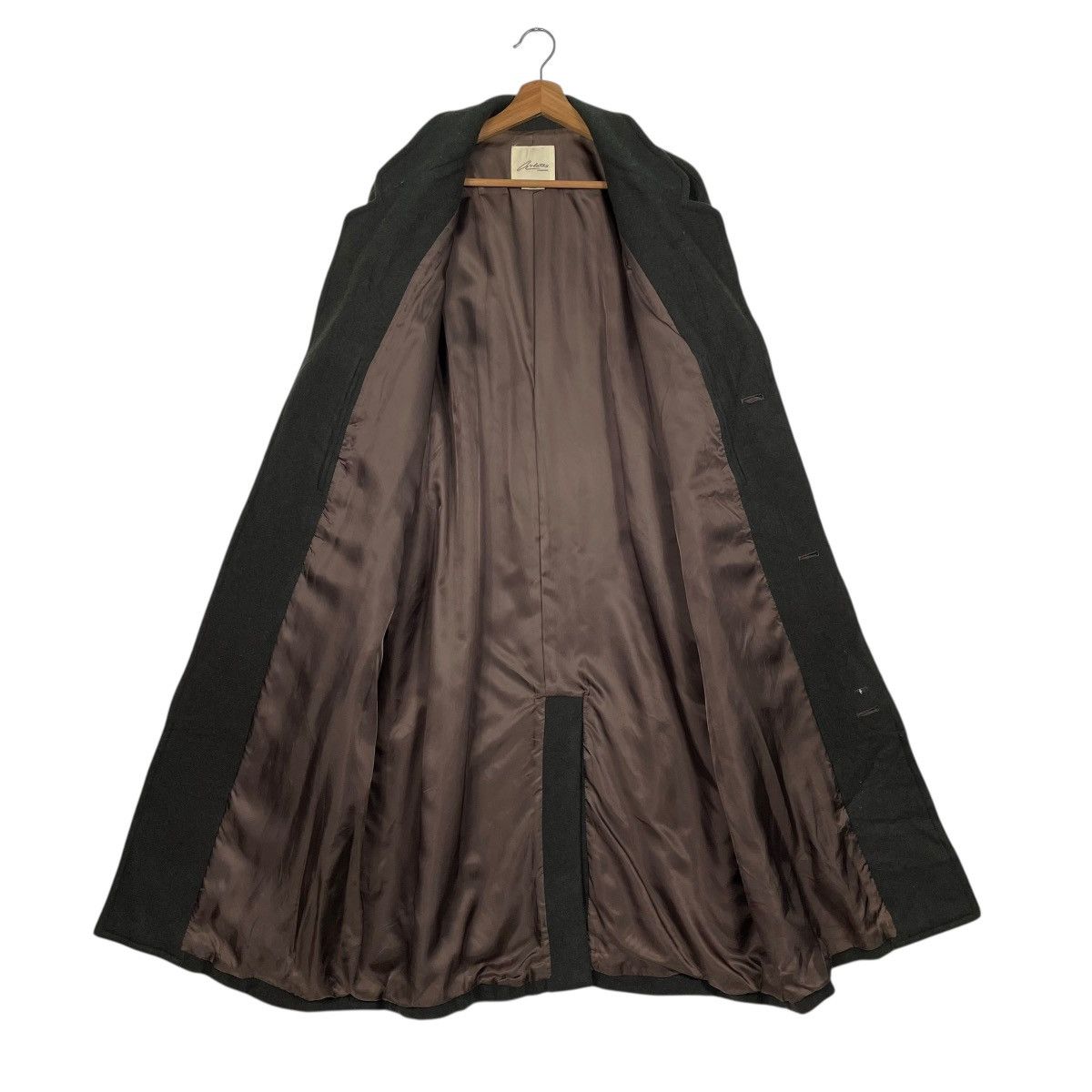 Japanese Brand S. Yoshihiko Arbatax Wool Overcoat Size US XL / EU 56 / 4 - 12 Thumbnail