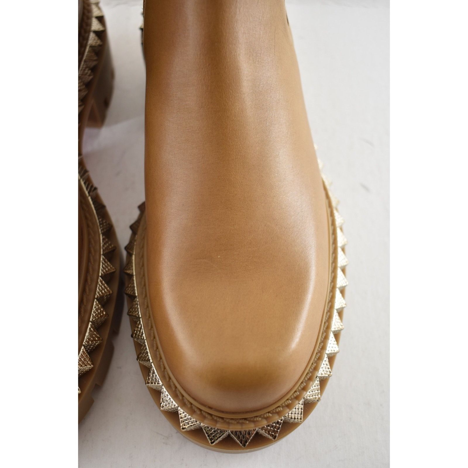 Christian Louboutin Christian Louboutin St Emilia Pyraclou Brown Chelsea Boot 38 Size US 8 / IT 38 - 11 Thumbnail