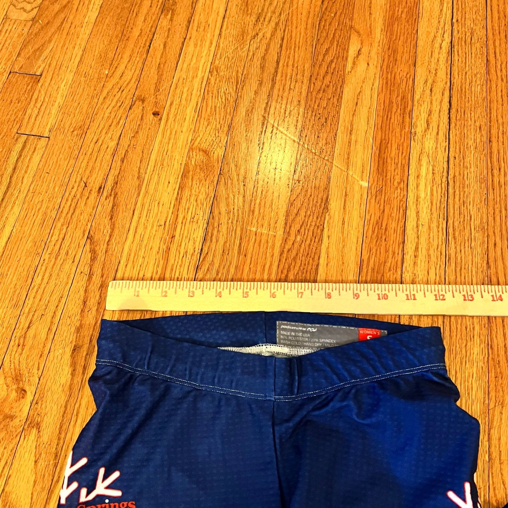 Vintage Podium Wear Pants Womens Small Nordic Base Layer Performance Leggings Ankle Blue Regular S Womens Size 28" / US 6 / IT 42 - 6 Thumbnail