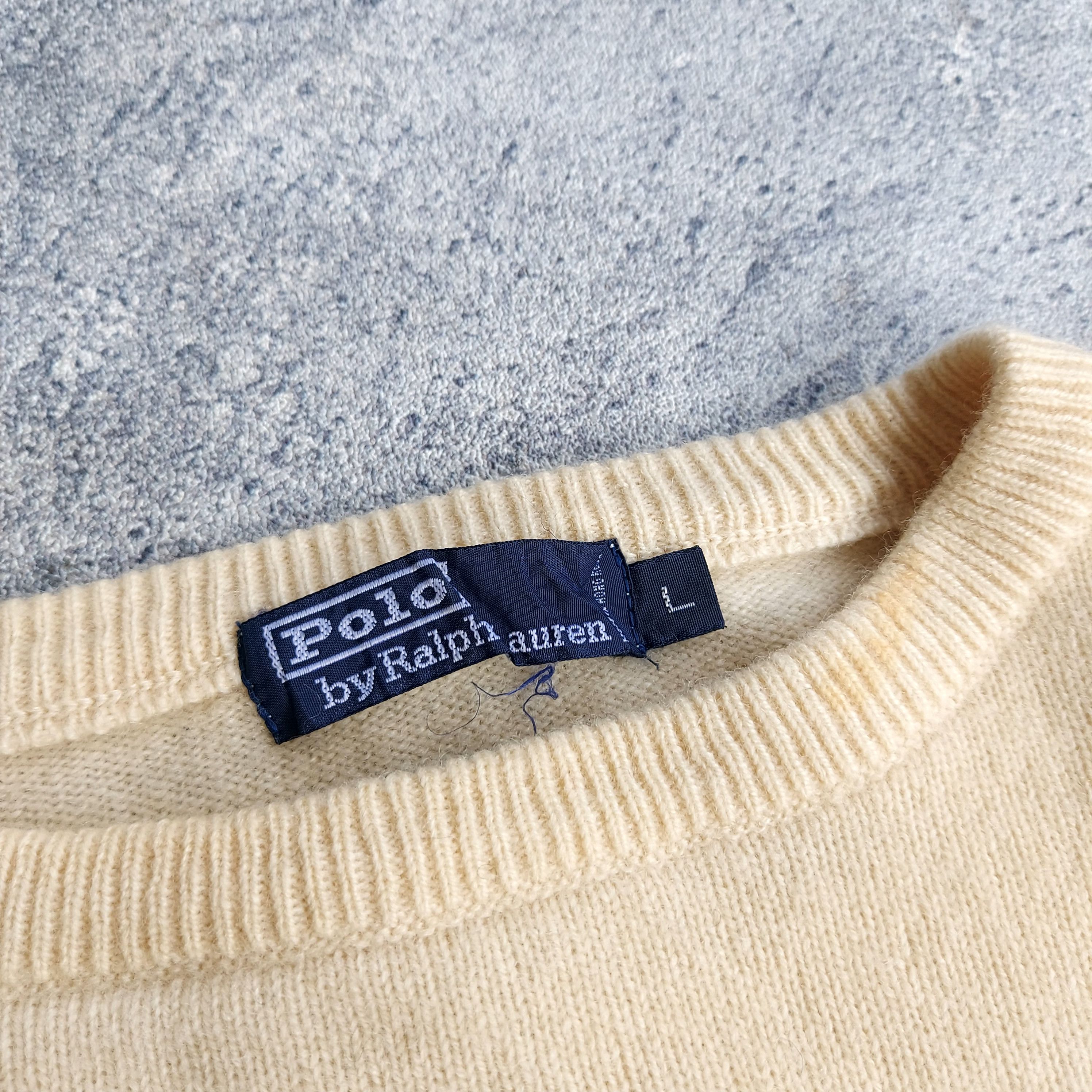Polo Ralph Lauren × Vintage 💥Vintage Polo Ralph Lauren Sweatshirt Size US L / EU 52-54 / 3 - 3 Thumbnail