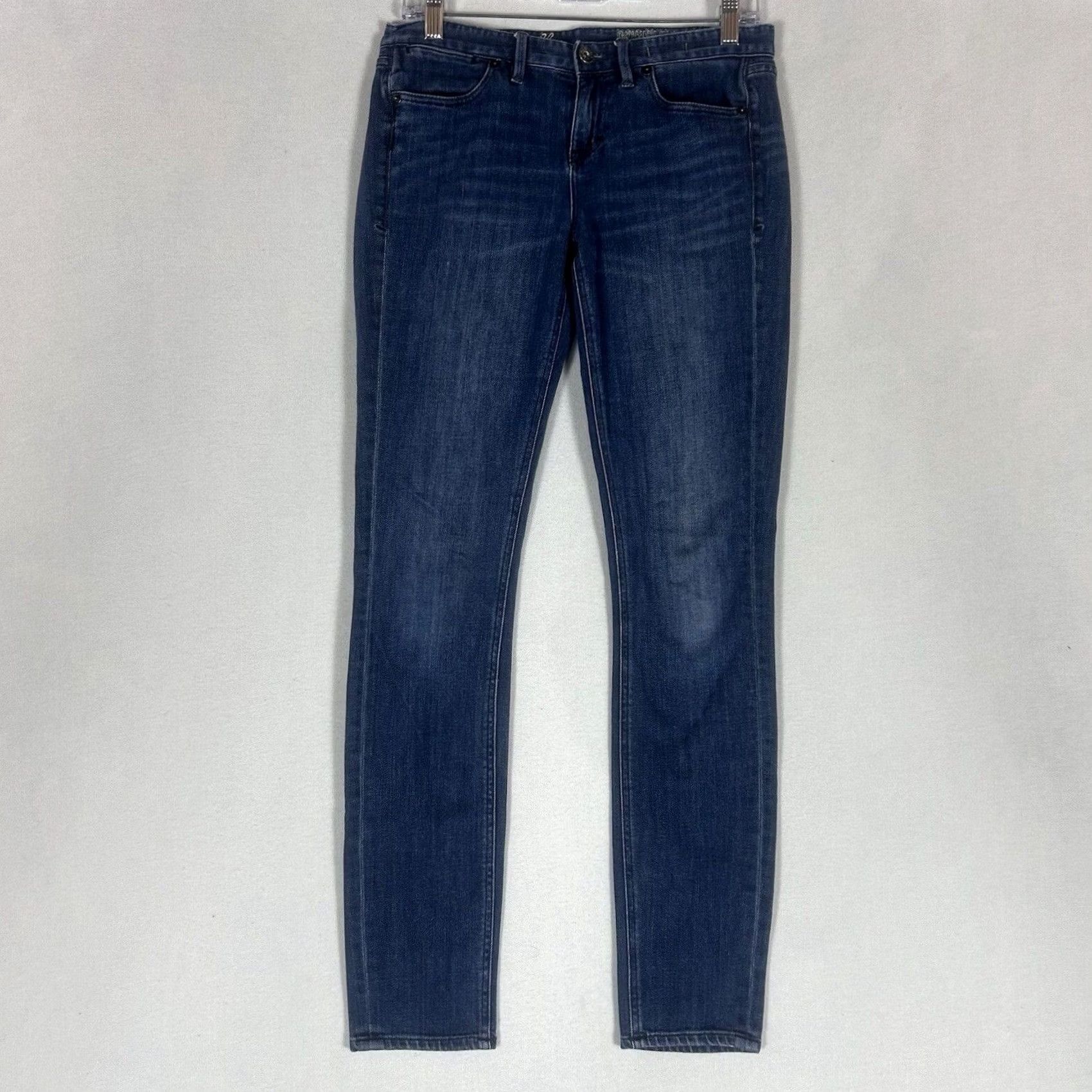Madewell Madewell Skinny Jeans Mens 28x32 Medium Wash Low Rise Blue Denim Casual Skinny Mens Jeans 5-Pocket Denim City 90s Size US 28 / EU 44 - 2 Thumbnail