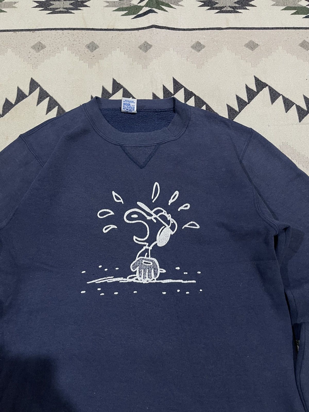 Russell Athletic 90s SNOOPY X RUSSELL ATHLETIC FADED SWEATSHIRT RARE Size US S / EU 44-46 / 1 - 5 Thumbnail