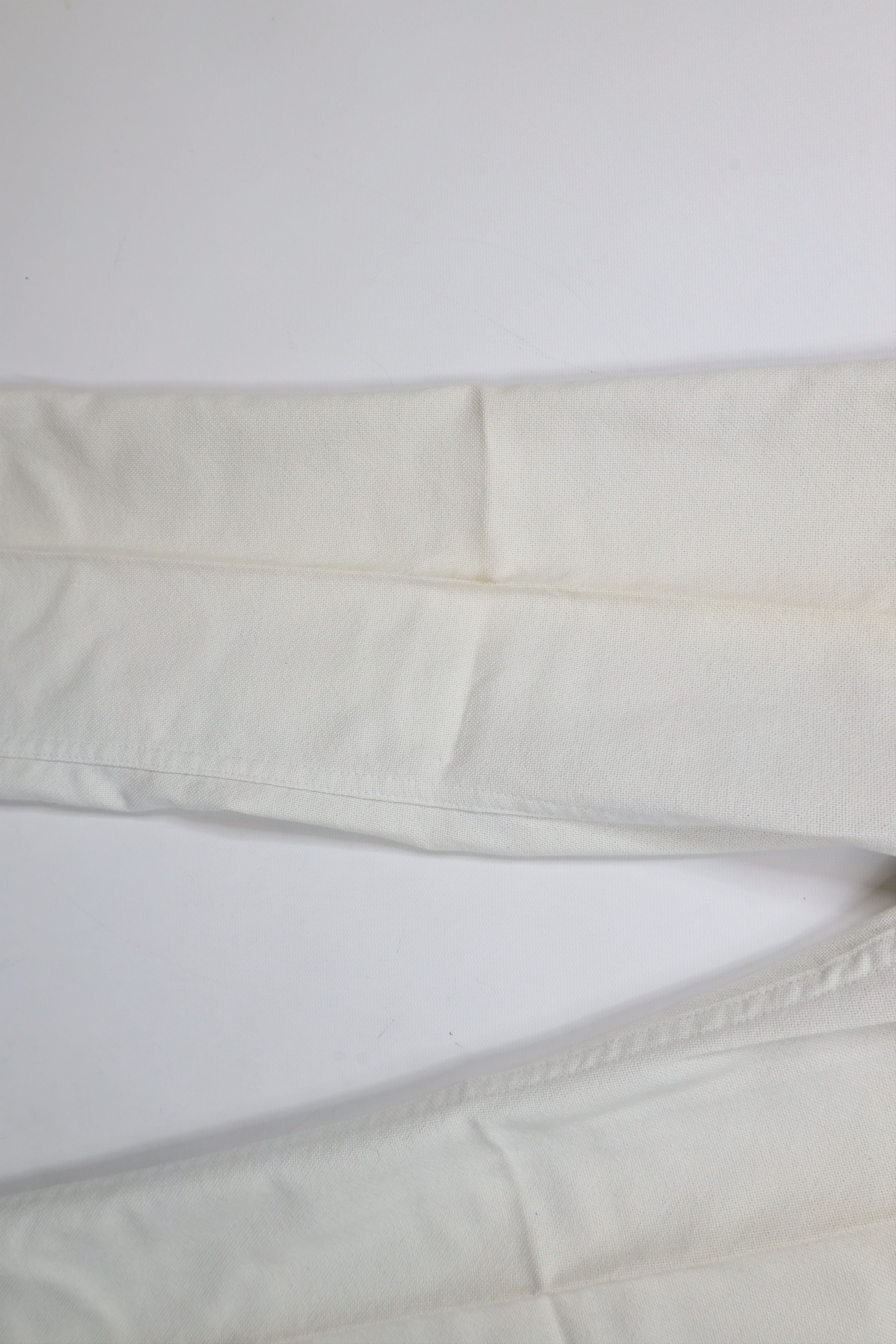 Levi's × Vintage Vintage 70s Levis Knit Wide Leg Bell Bottoms Pants White USA Size 28" / US 6 / IT 42 - 6 Thumbnail