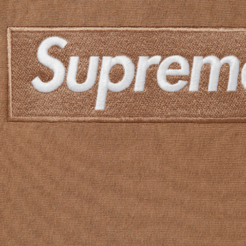 Supreme Supreme Box Logo Hooded Sweatshirt Dark Sand XL (FW23) Size US XL / EU 56 / 4 - 2 Thumbnail