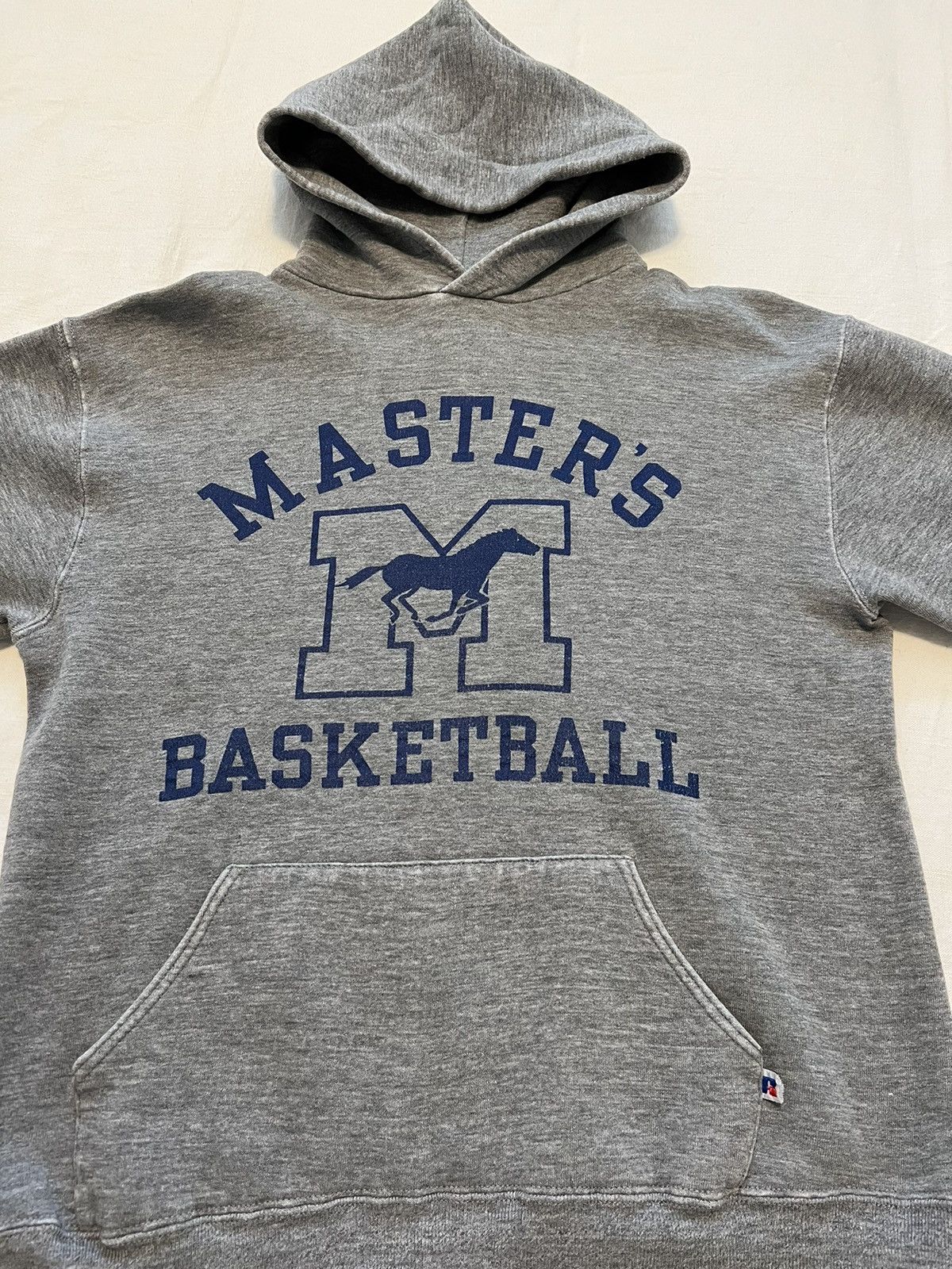 Russell Athletic Master’s Basketball vtg hoodie (made in USA) Size US L / EU 52-54 / 3 - 2 Thumbnail