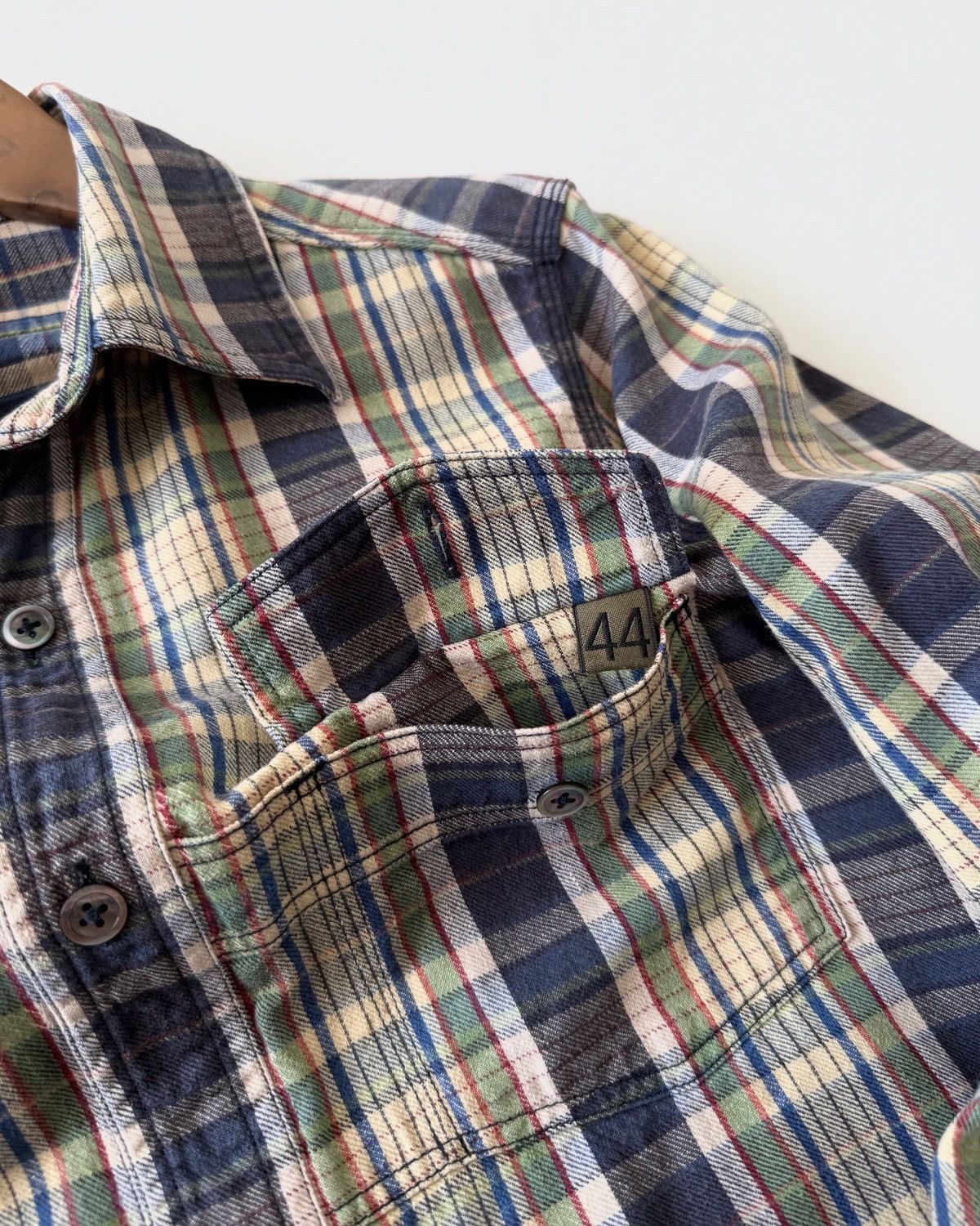 Nigel Cabourn NIGEL CABOURN CHECK REVERSIBLE SHIRT Size US M / EU 48-50 / 2 - 5 Thumbnail