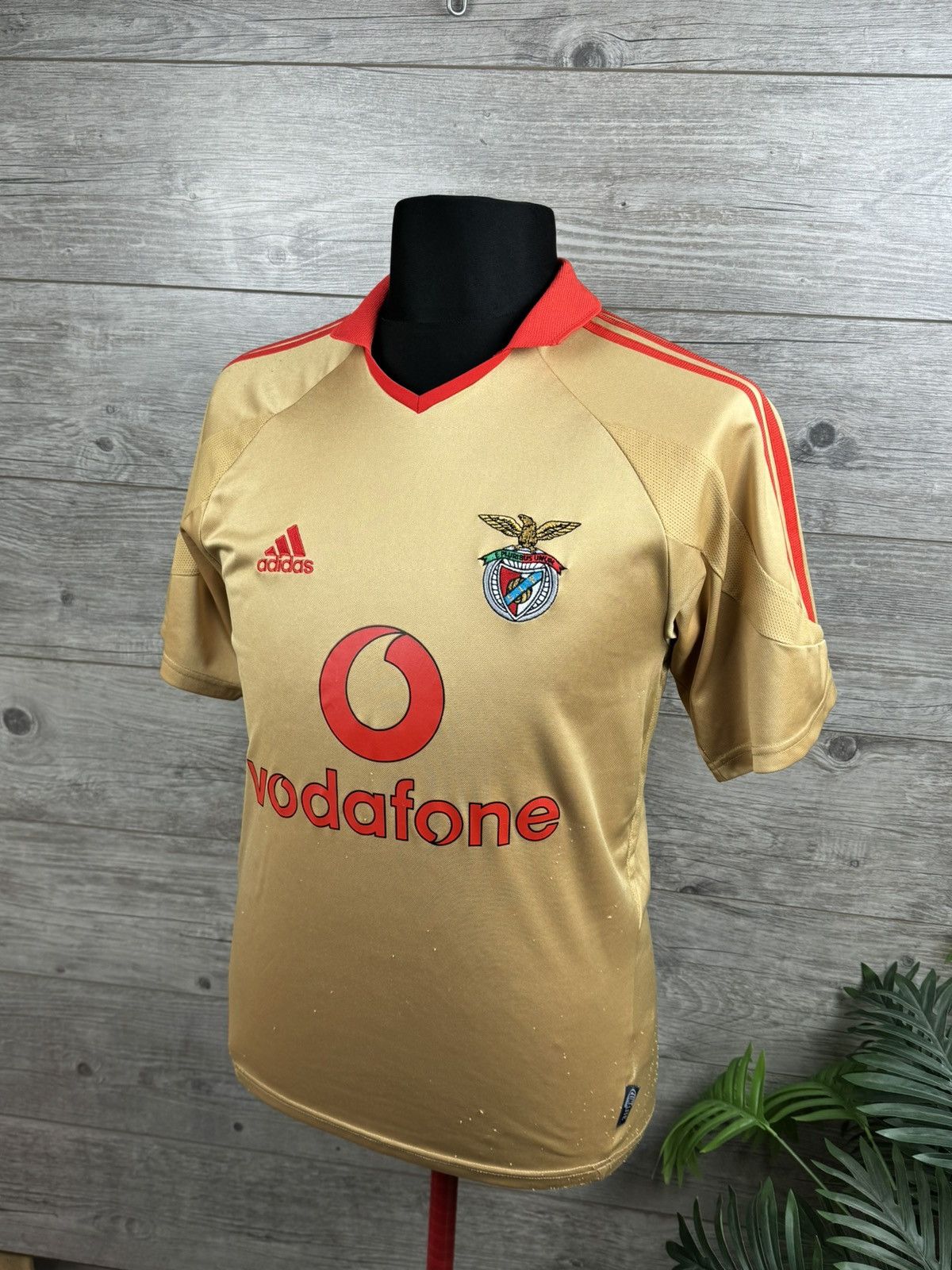 ADIDAS BENFICA 2003 2004 THIRD SHIRT FOOTBALL SOCCER JERSEY