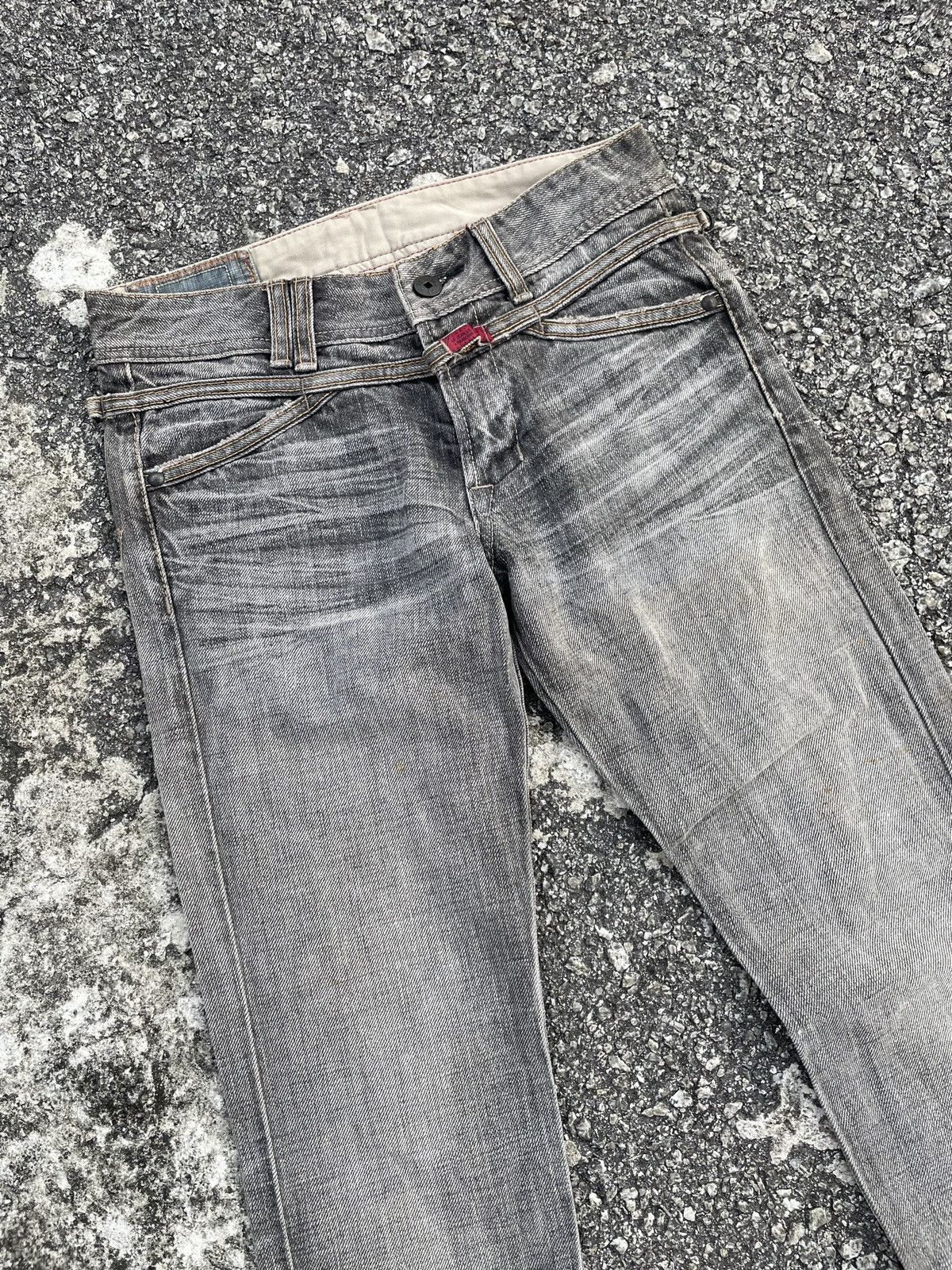 Marithe + Francois Girbaud Vintage MFG punk Style Denim Size US 28 / EU 44 - 2 Thumbnail