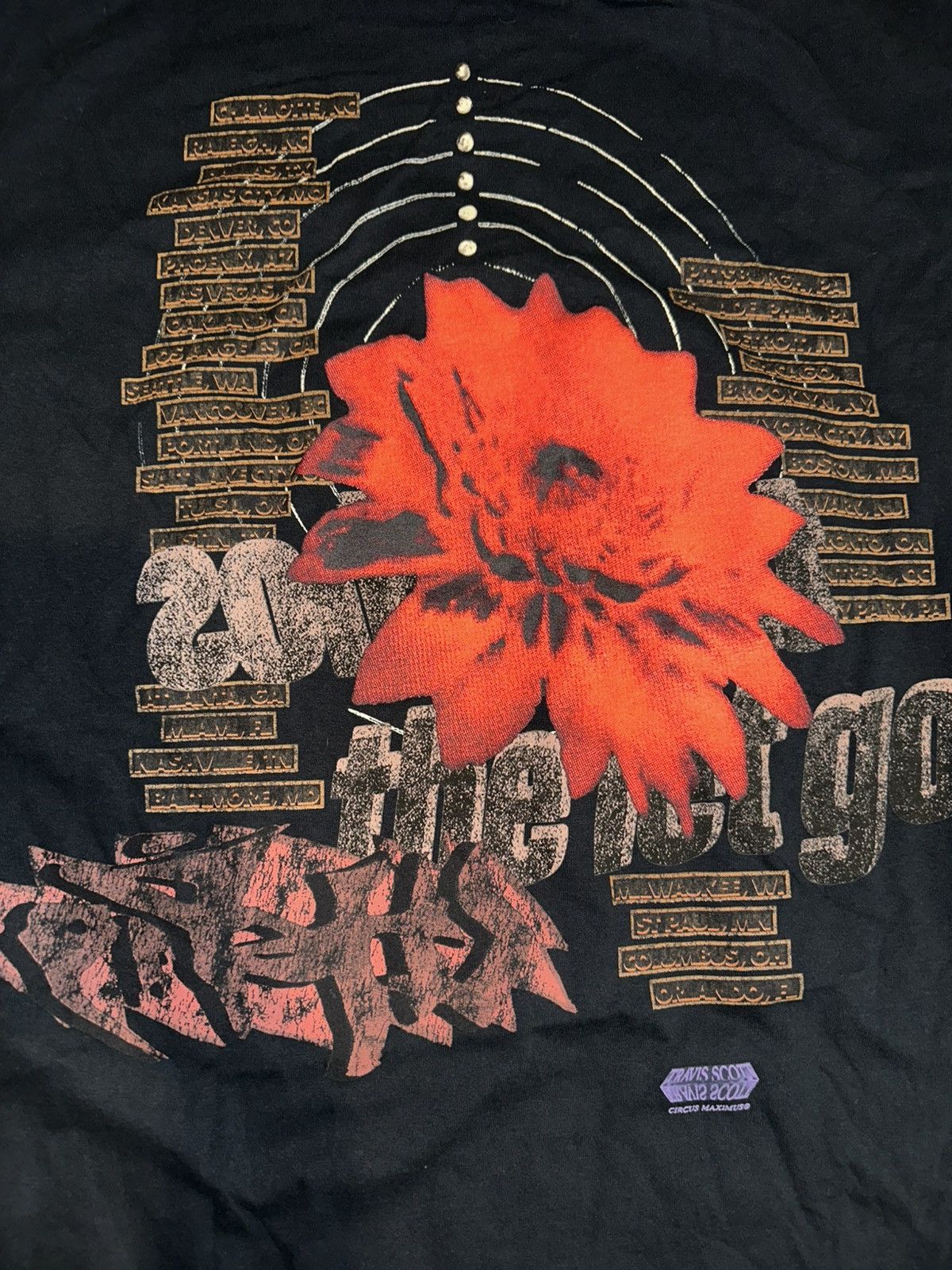Travis Scott Travis Scott Utopia Echoes Circus Maximus Tee Size US L / EU 52-54 / 3 - 4 Thumbnail