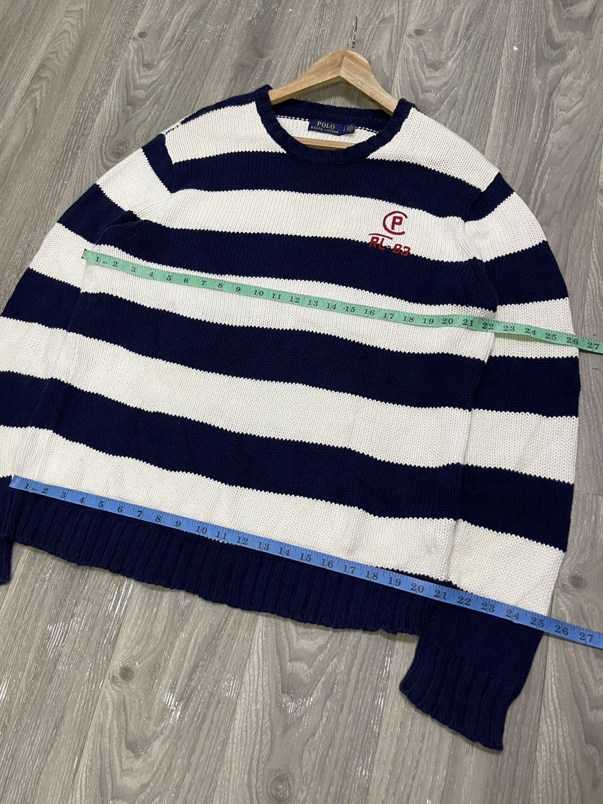 Polo Ralph Lauren Polo Ralph Lauren CP RL-93 Knitted Jumper (L) Size US L / EU 52-54 / 3 - 9 Thumbnail