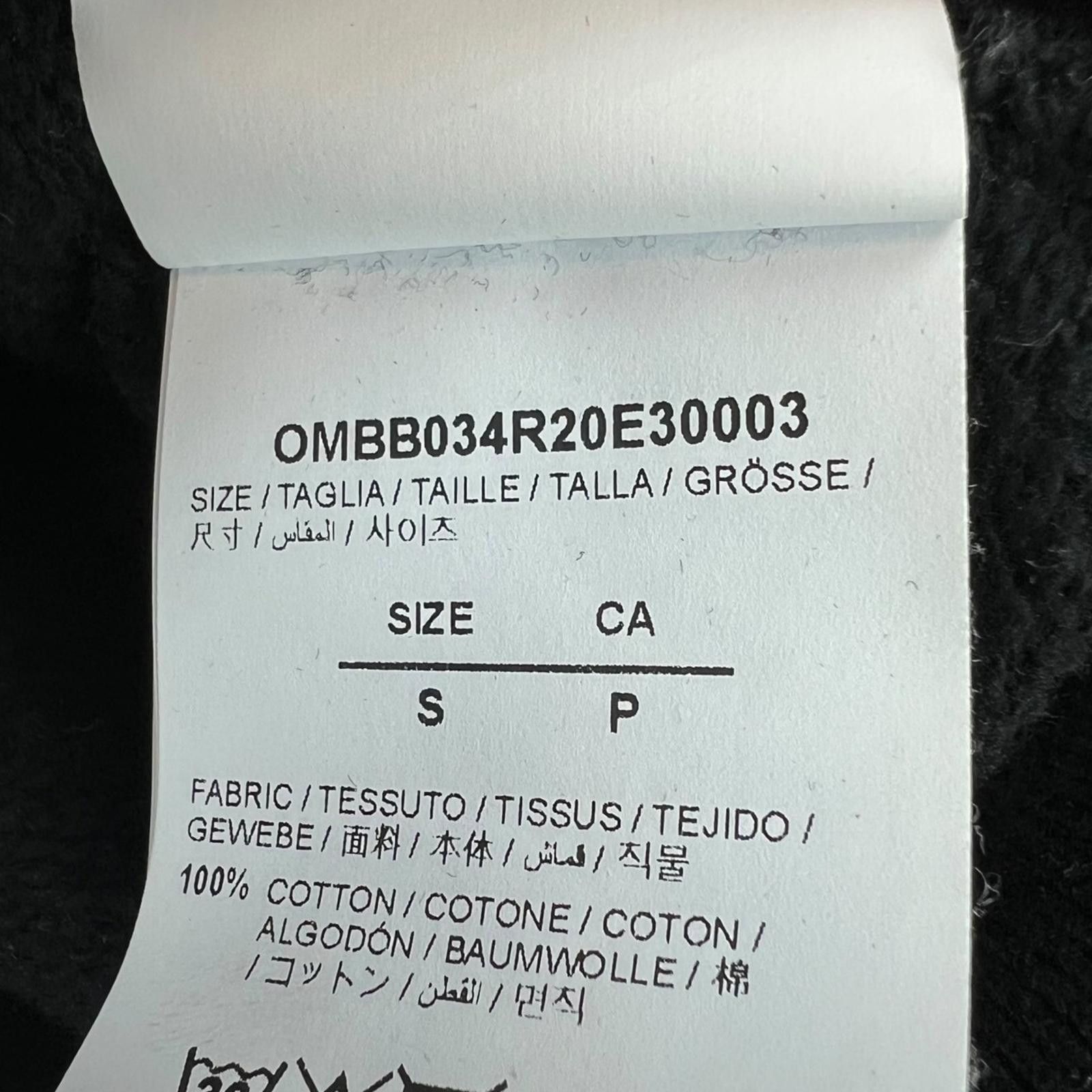 Off-White Off-White Rationalism Black Hoodie Size US S / EU 44-46 / 1 - 6 Thumbnail