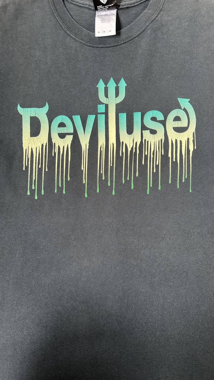Japanese Brand VINTAGE DEVILUSE JAPANESE TEE Size US M / EU 48-50 / 2 - 2 Thumbnail