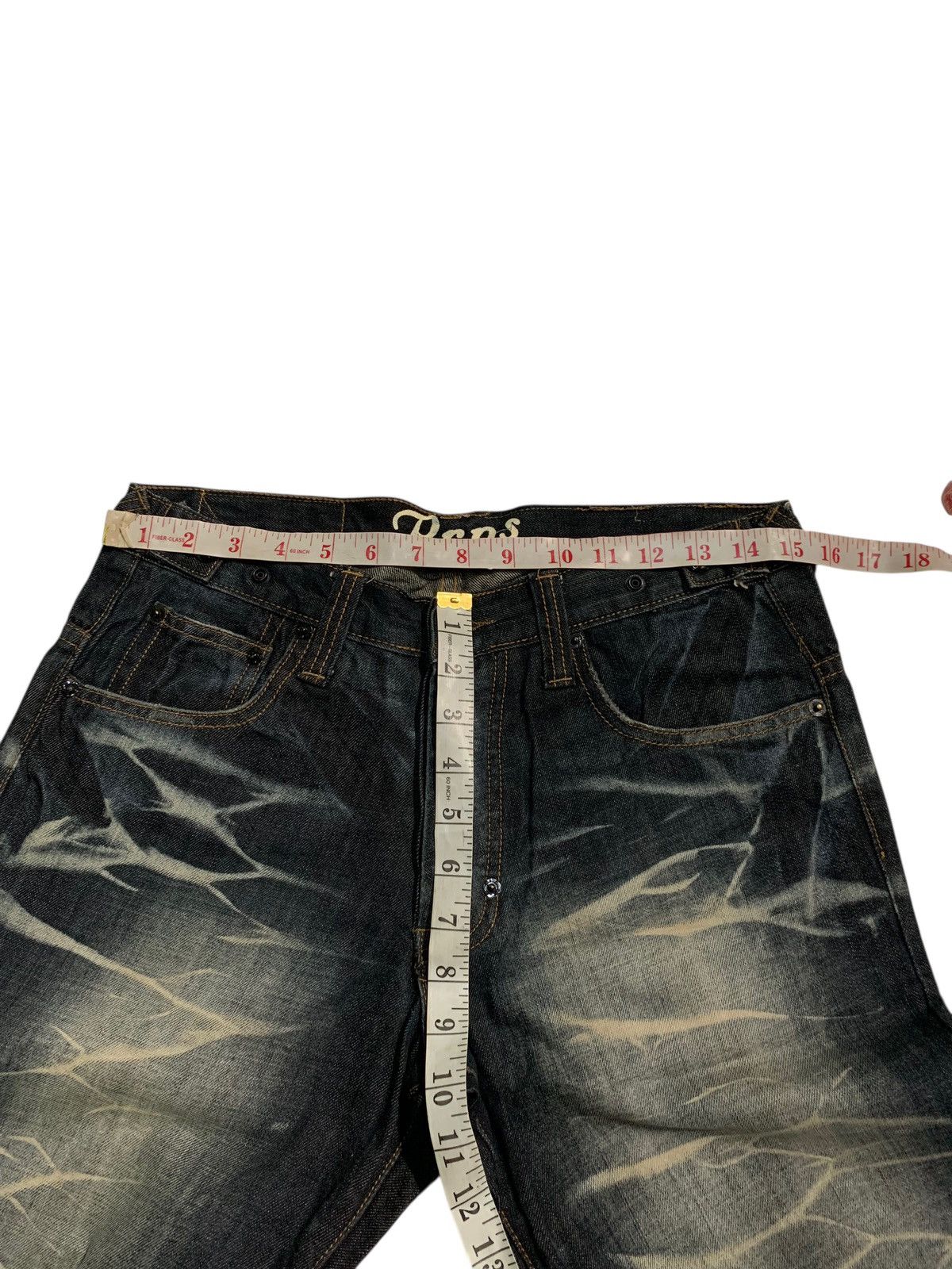 Prps FLARE PRPS CLAWMARK JAPANESE RUSTY PUNK STYLE DENIM Size US 30 / EU 46 - 17 Thumbnail