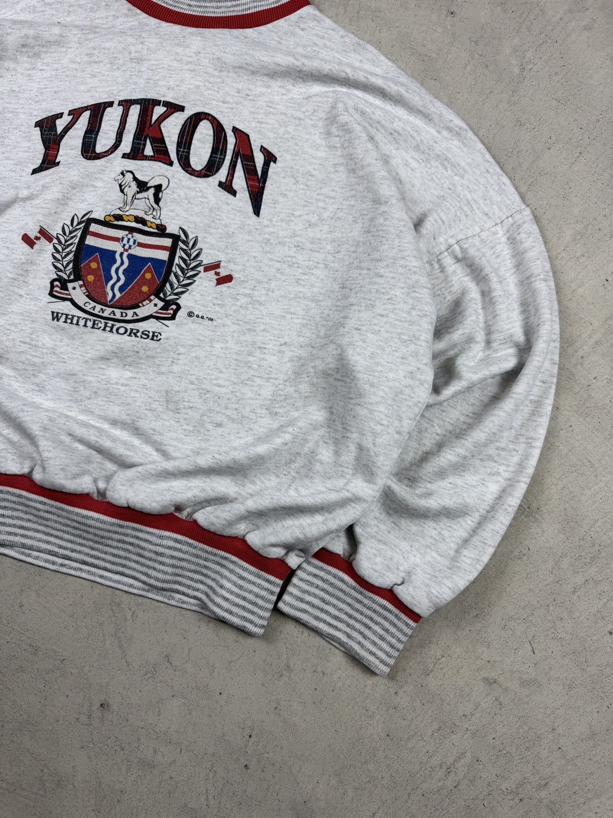Vintage 1990’s Yukon Whitehorse Crewneck Size US S / EU 44-46 / 1 - 2 Thumbnail