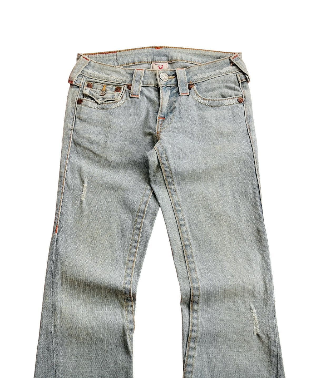 True Religion Rare True Religion Low Rise Flared Jeans Made in USA 26" Size 26" / US 2 / IT 38 - 5 Thumbnail