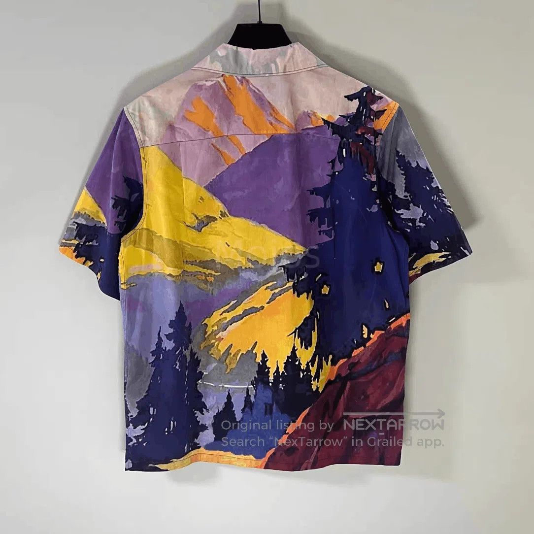 Prada Prada Forest Painting Shirt. Size US L / EU 52-54 / 3 - 2 Thumbnail