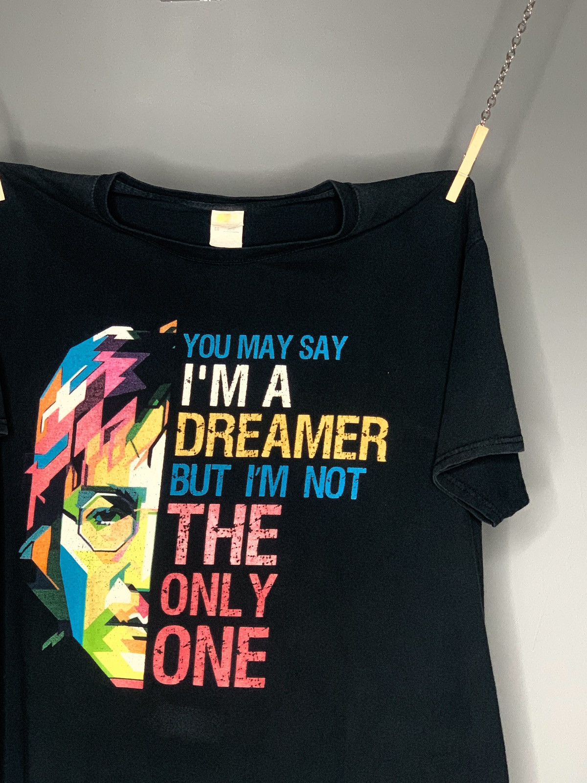 Band Tees × Vintage John Lennon - Imagine Size US XL / EU 56 / 4 - 2 Thumbnail